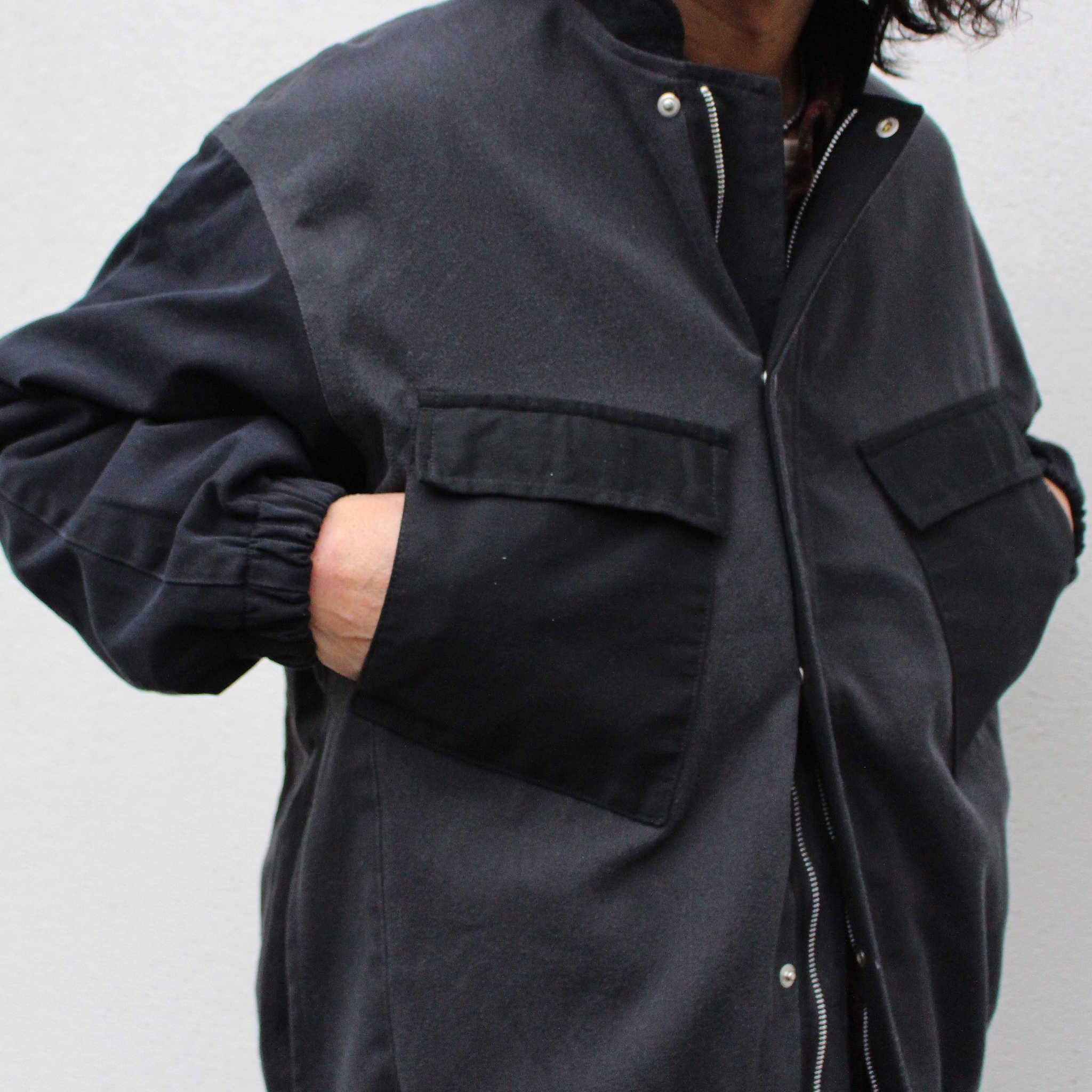 Nasngwam. ナスングワム / CP JACKET シーピージャケット (BLACK ブラック)