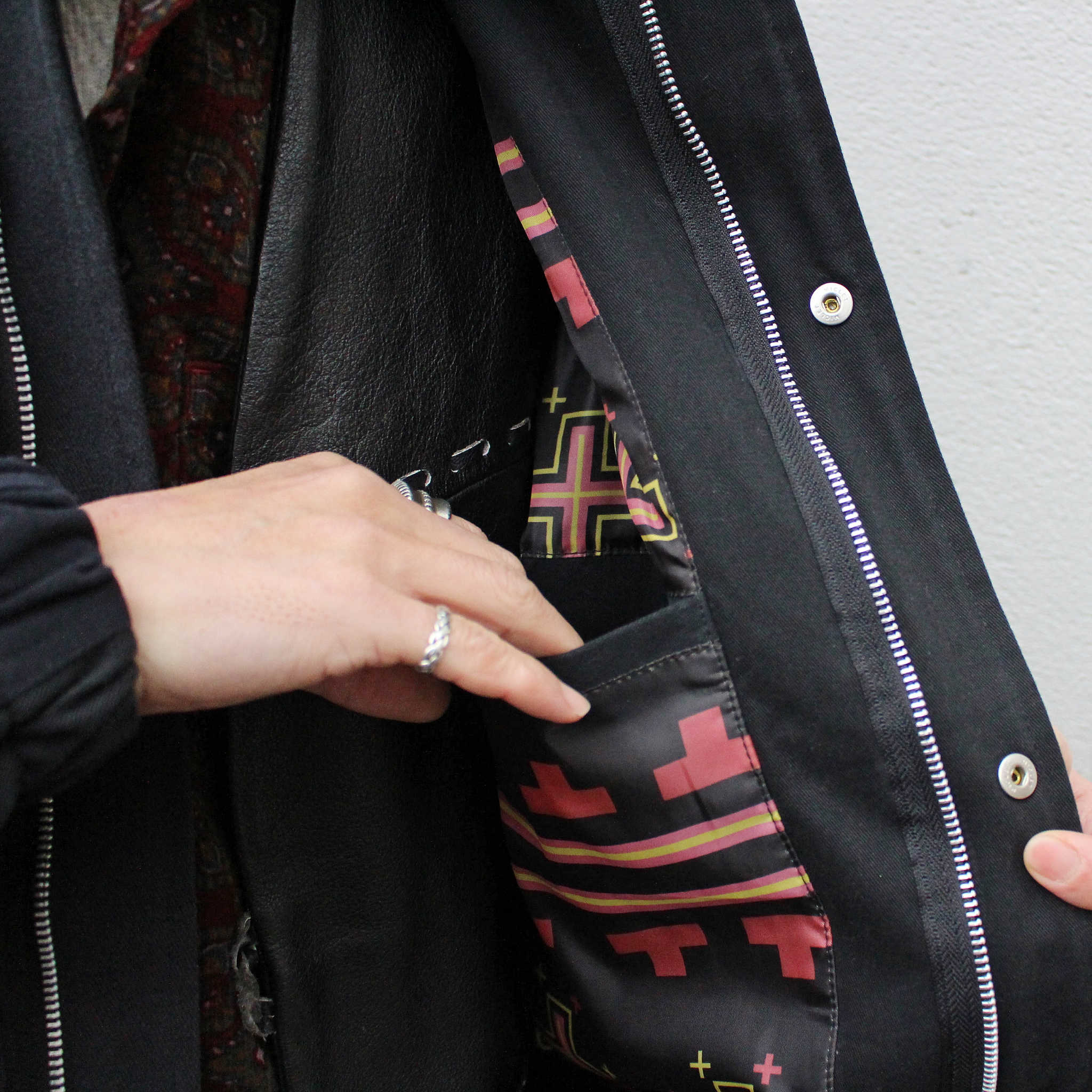 Nasngwam. ナスングワム / CP JACKET シーピージャケット (BLACK ブラック)