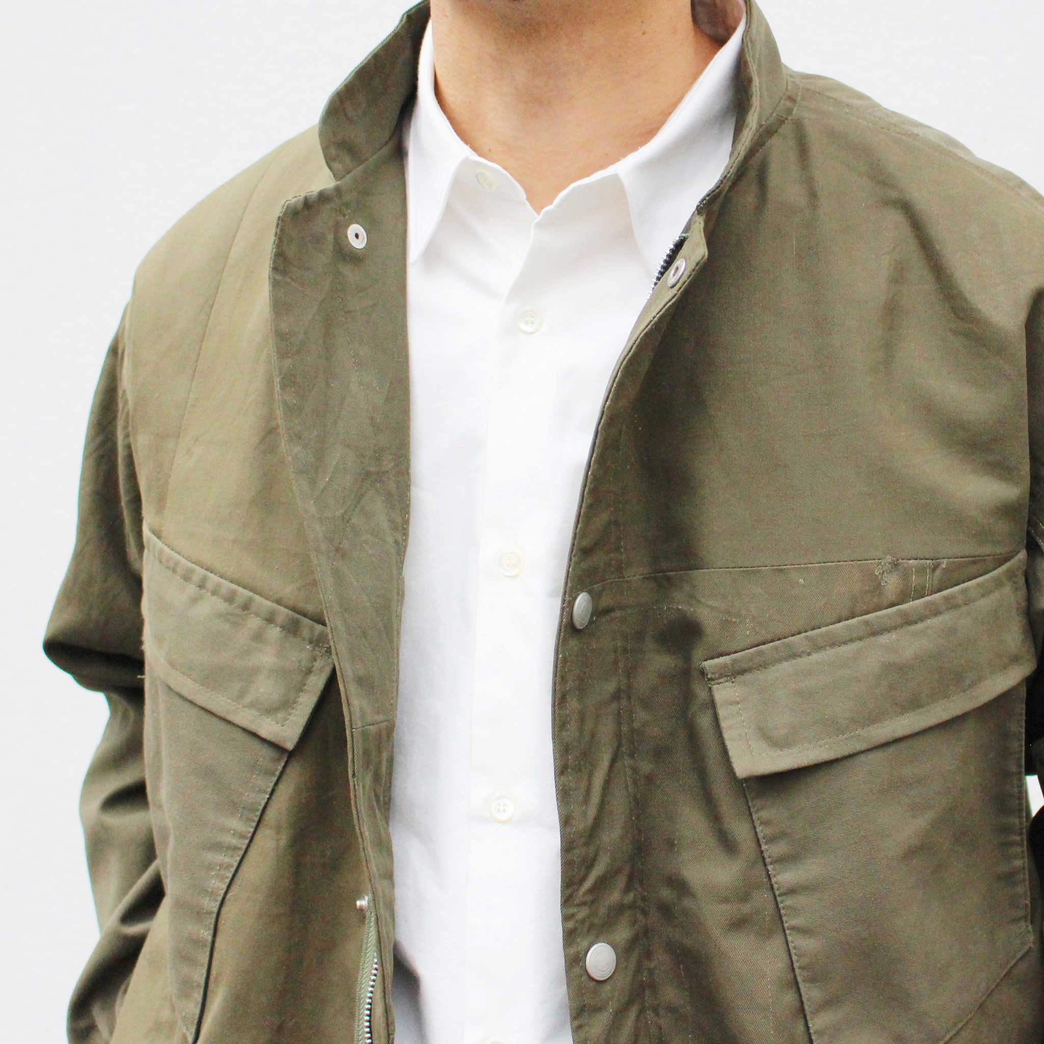 Nasngwam. ナスングワム / CP JACKET シーピージャケット (OLIVE オリーブ)