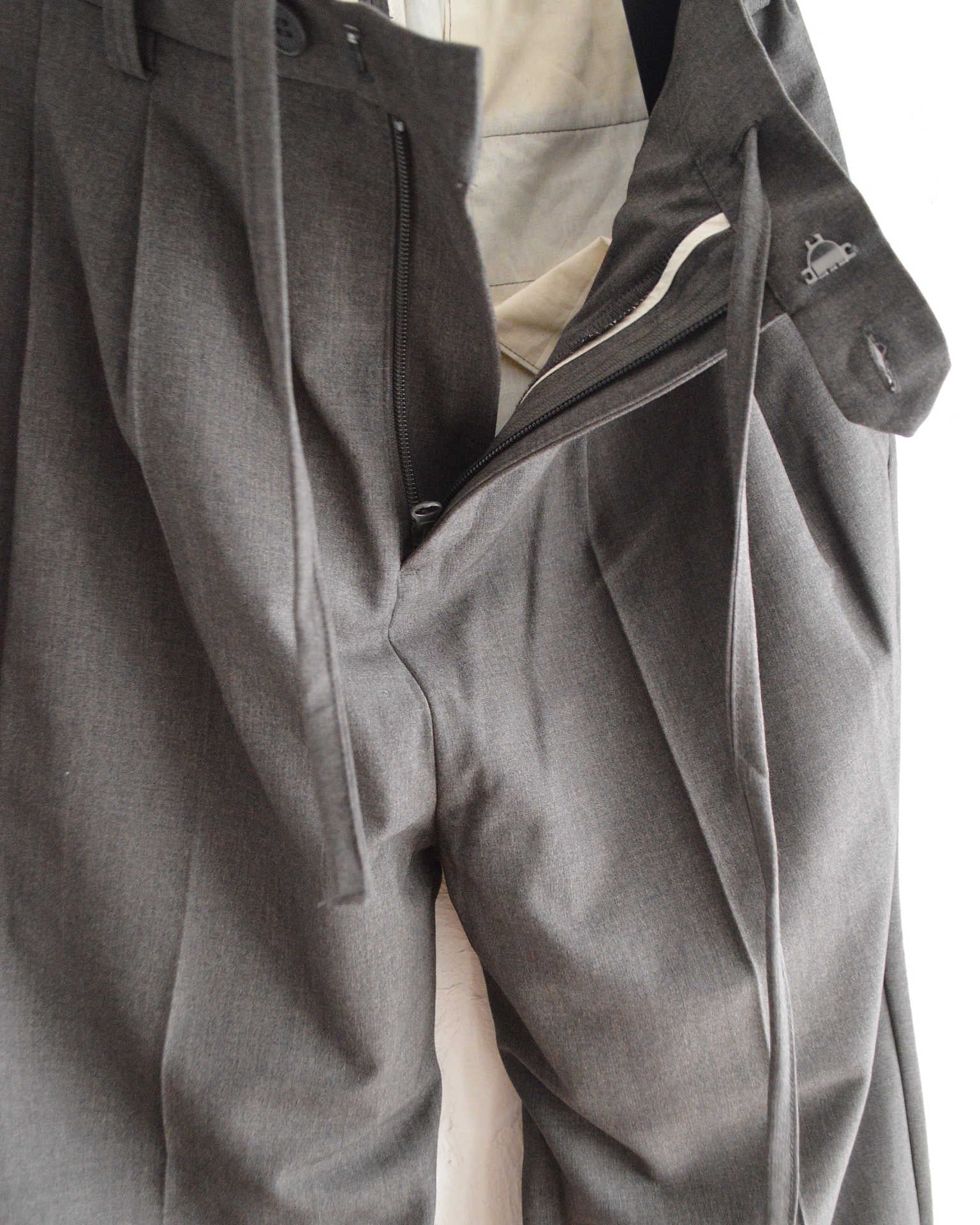 modemdesign モデムデザイン / P/R Tailored Jacket&Easy Trousers セットアップ (BROWN ブラウン)