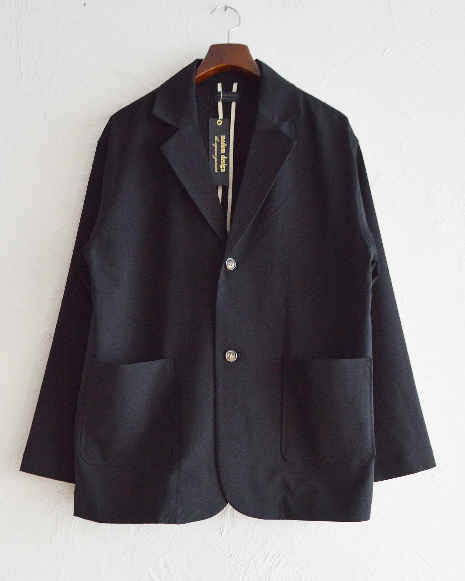 modemdesign モデムデザイン / P/R Tailored Jacket&Easy Trousers セットアップ (BLACK ブラック)