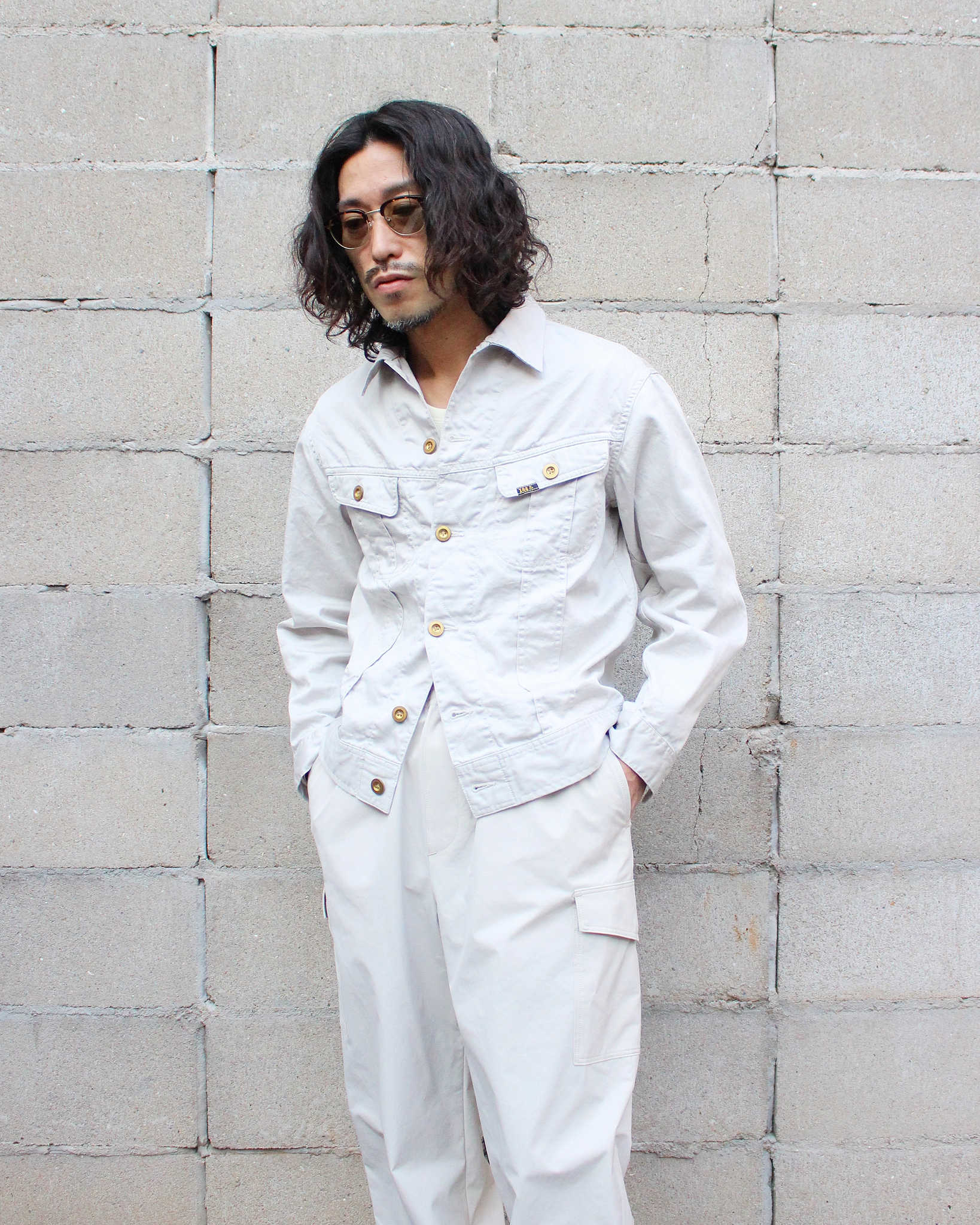 necessary or unnecessary ネセサリーオアアンネセサリー N.O.UNナウン / JKT TYPE”188″ (STONE ストーン)