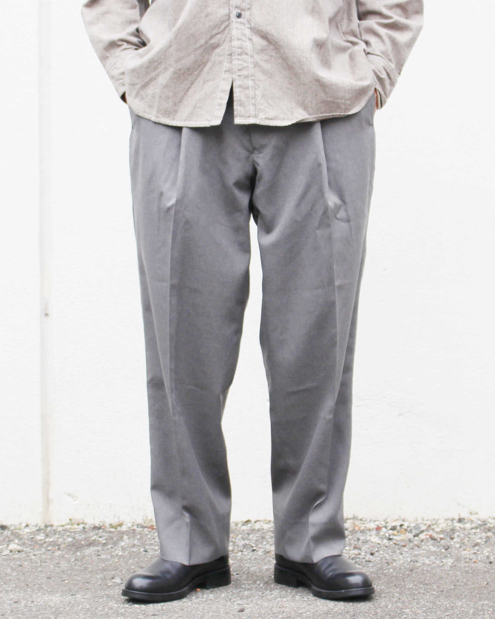 necessary or unnecessary necessary or unnecessary ネセサリーオアアンネセサリー N.O.UN ナウン / SCHOOL スクール (GRAY グレー)