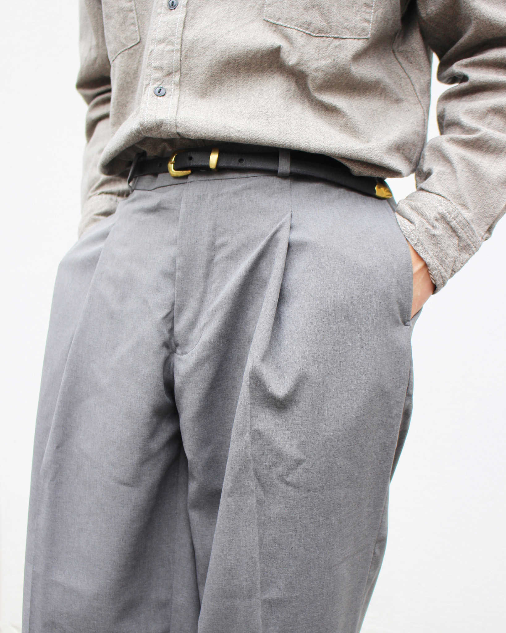 necessary or unnecessary necessary or unnecessary ネセサリーオアアンネセサリー N.O.UN ナウン / SCHOOL スクール (GRAY グレー)