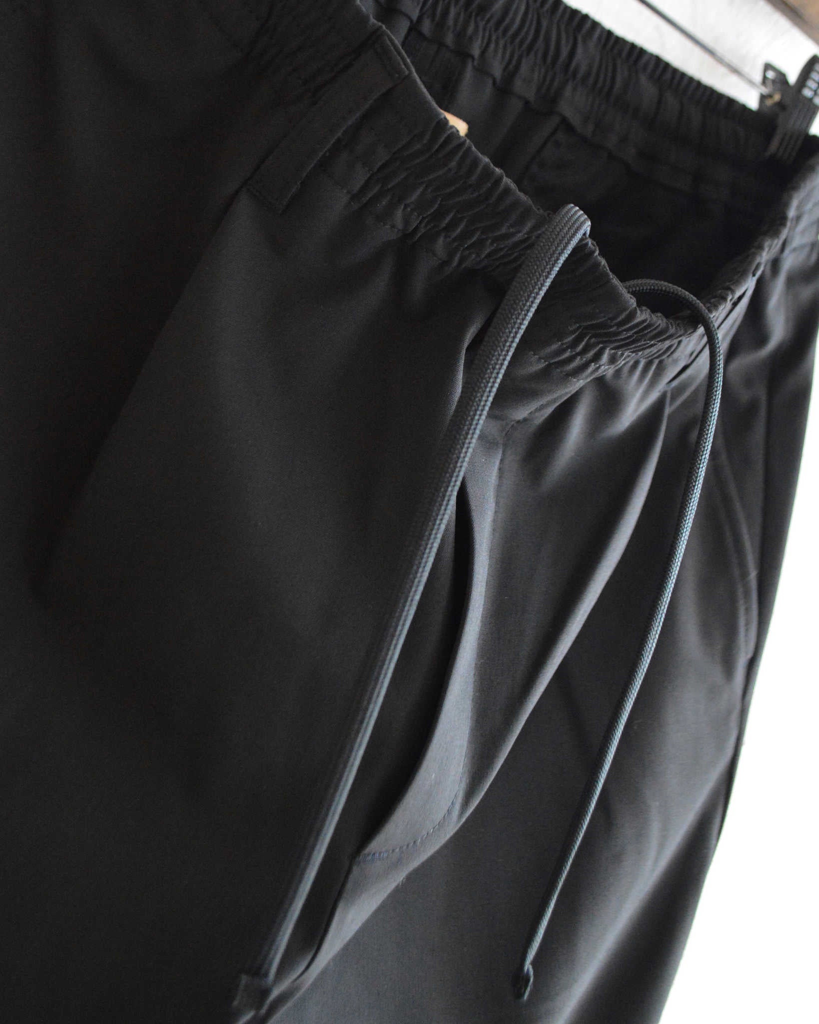 LAMOND ラモンド / EASY TROUSERS イージートラウザーズ (BLACK ブラック)