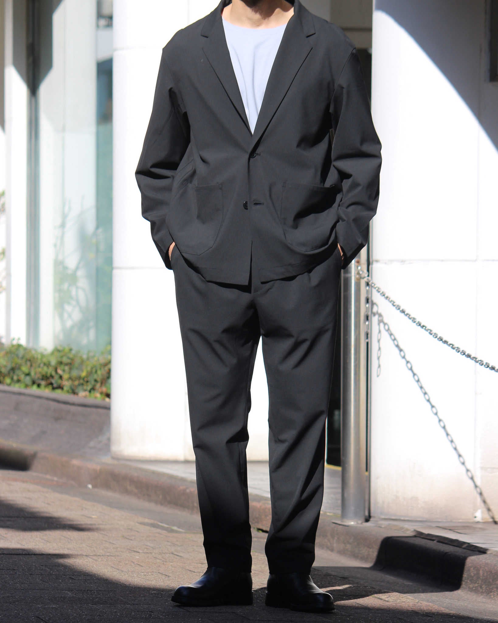 LAMOND ラモンド / TAILORED JACKET テーラードジャケット (BLACK ブラック)