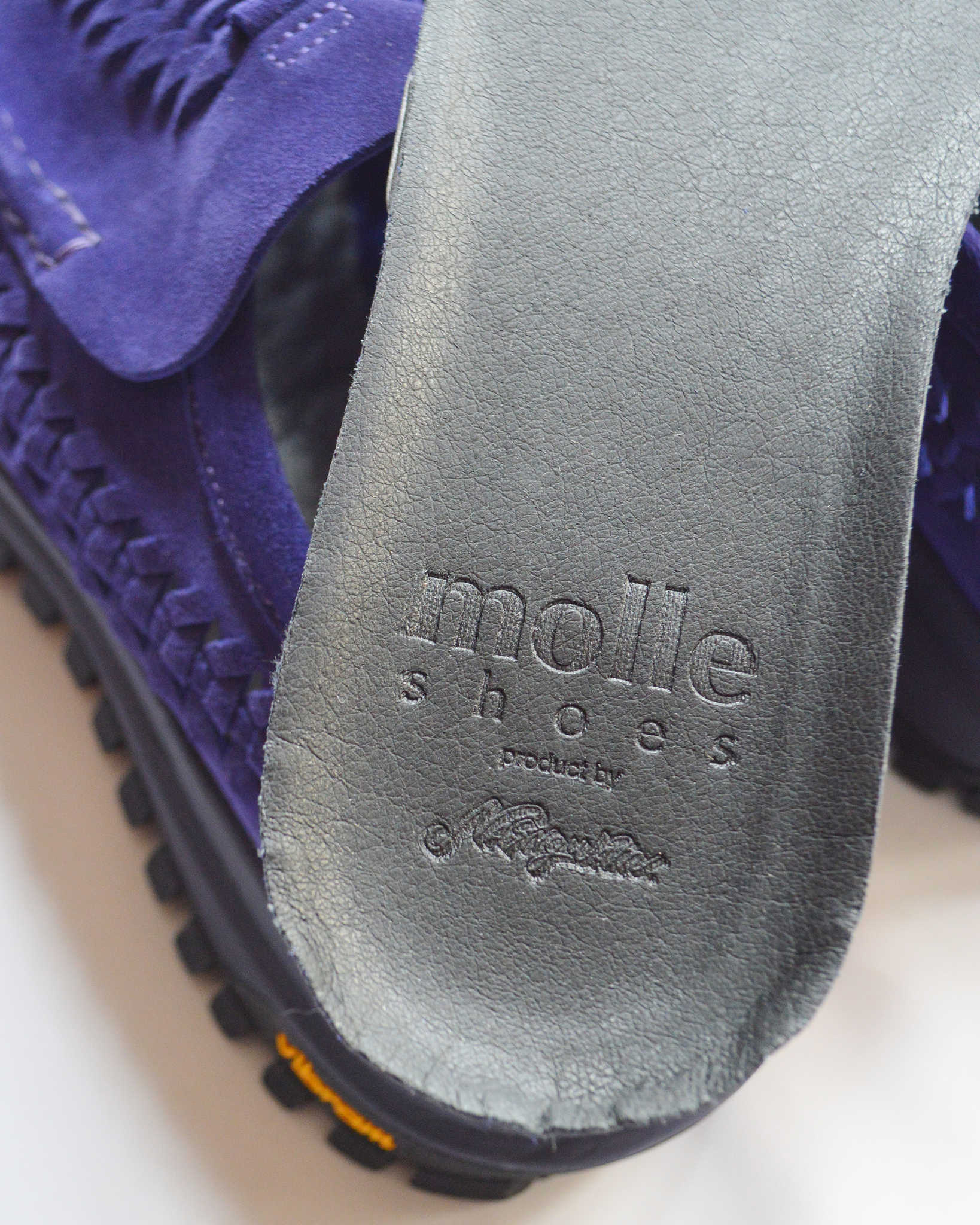 molle shoes×Nasngwam. モールシューズ ナスングワム /  PURHEPECHA ピュレペチャ (PURPLE パープル)