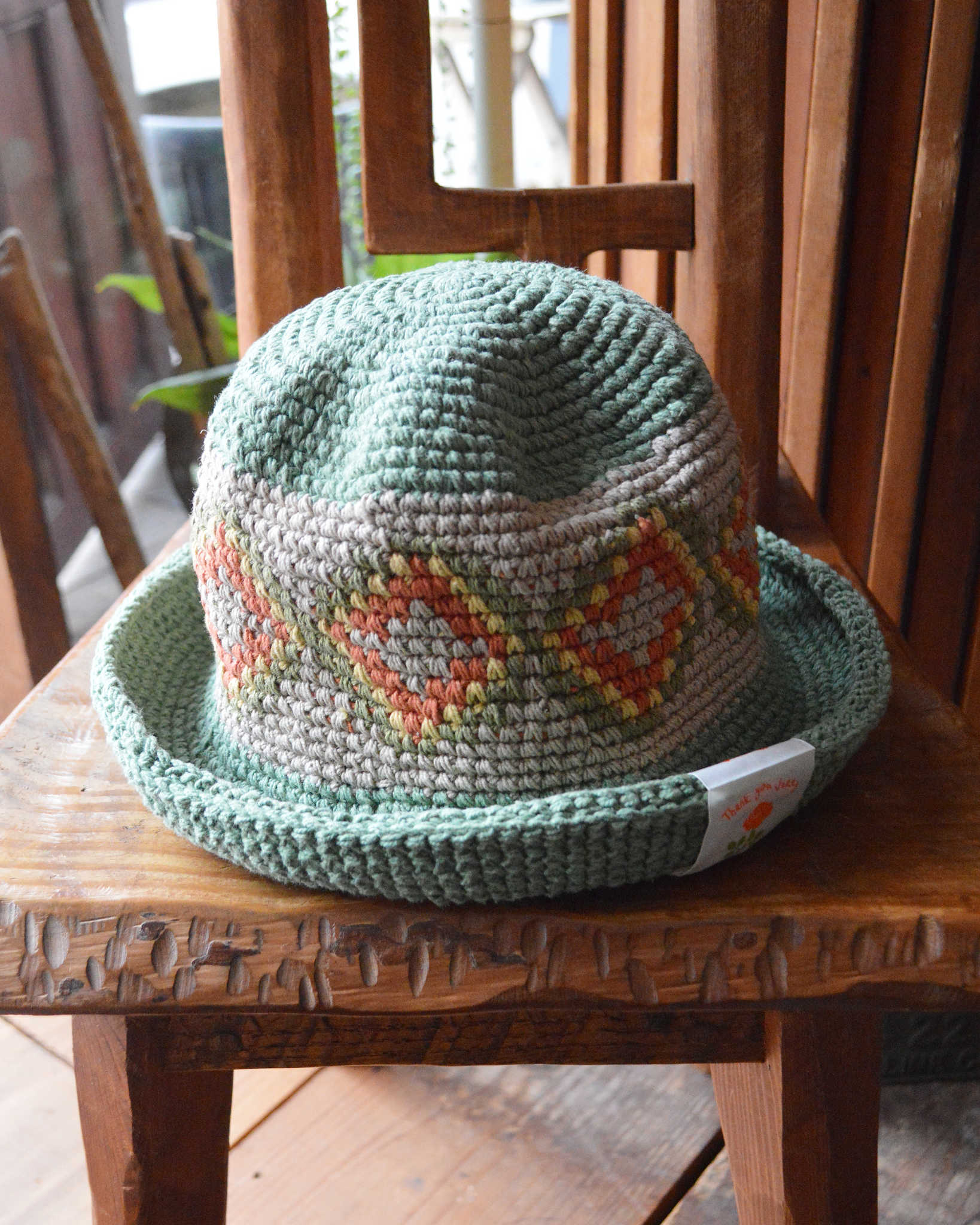 HAVE A GRATEFUL DAY ハブアグレイトフルデイ / CROCHET HAT クロシェハット