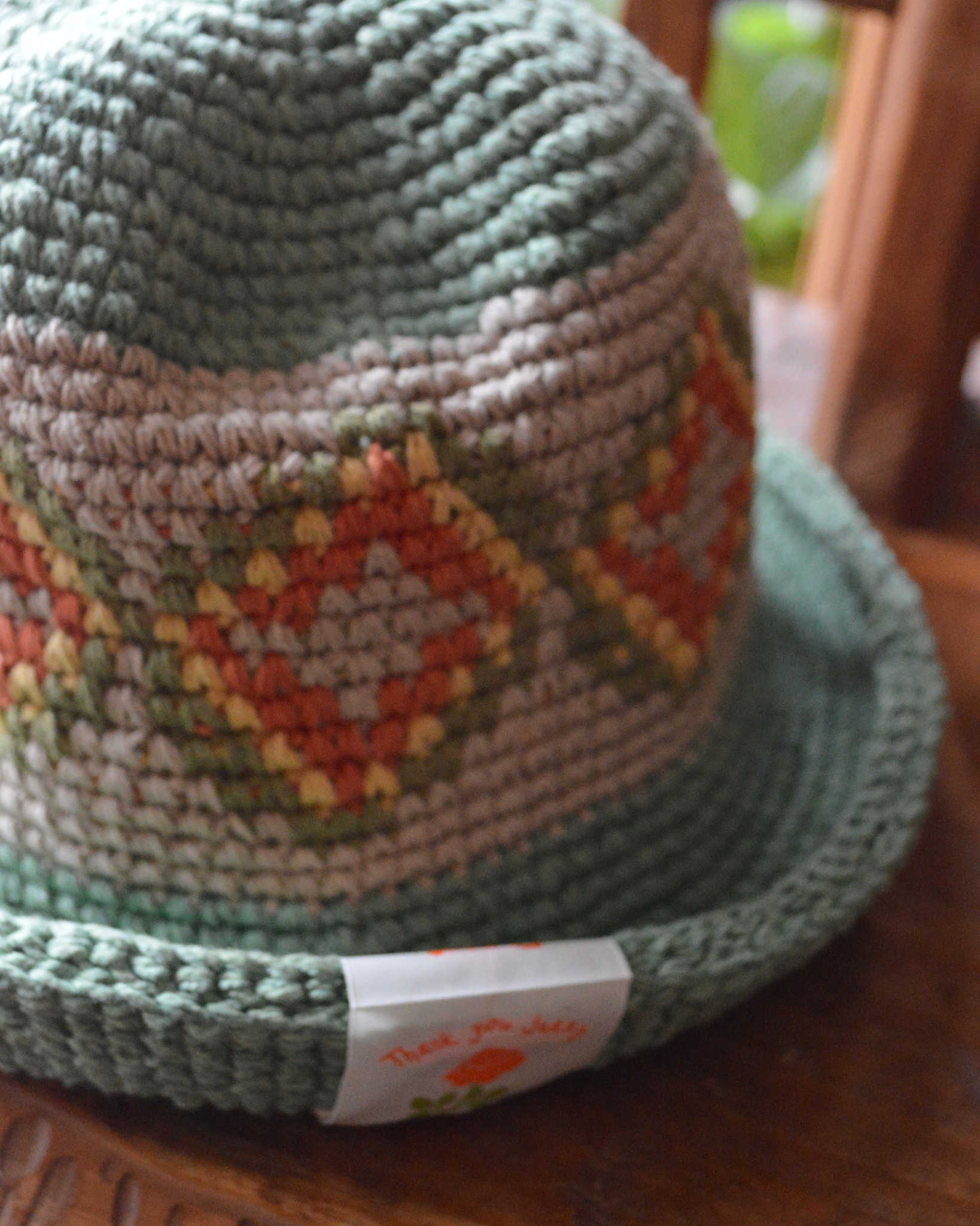 HAVE A GRATEFUL DAY ハブアグレイトフルデイ / CROCHET HAT クロシェハット