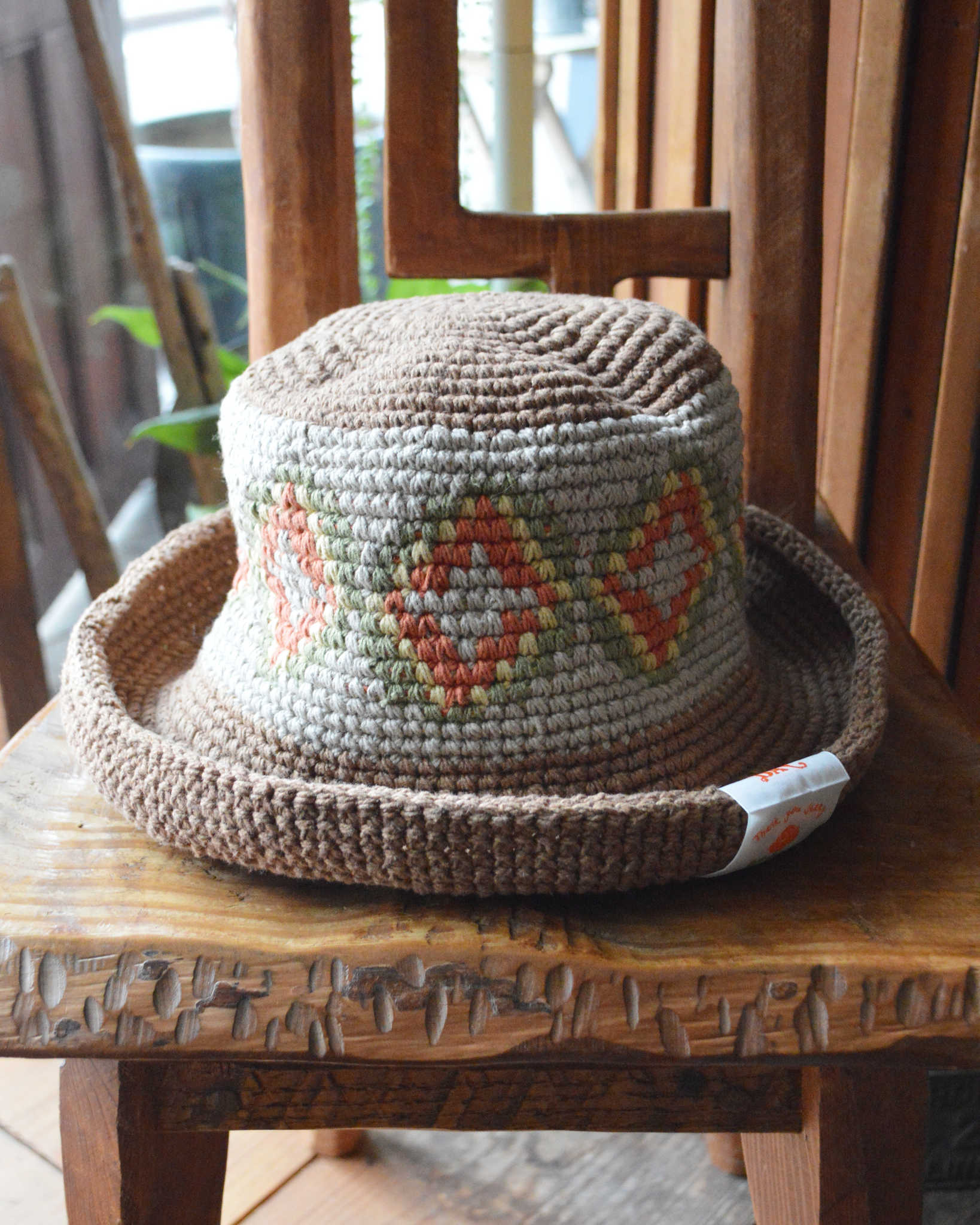 HAVE A GRATEFUL DAY ハブアグレイトフルデイ / CROCHET HAT クロシェハット