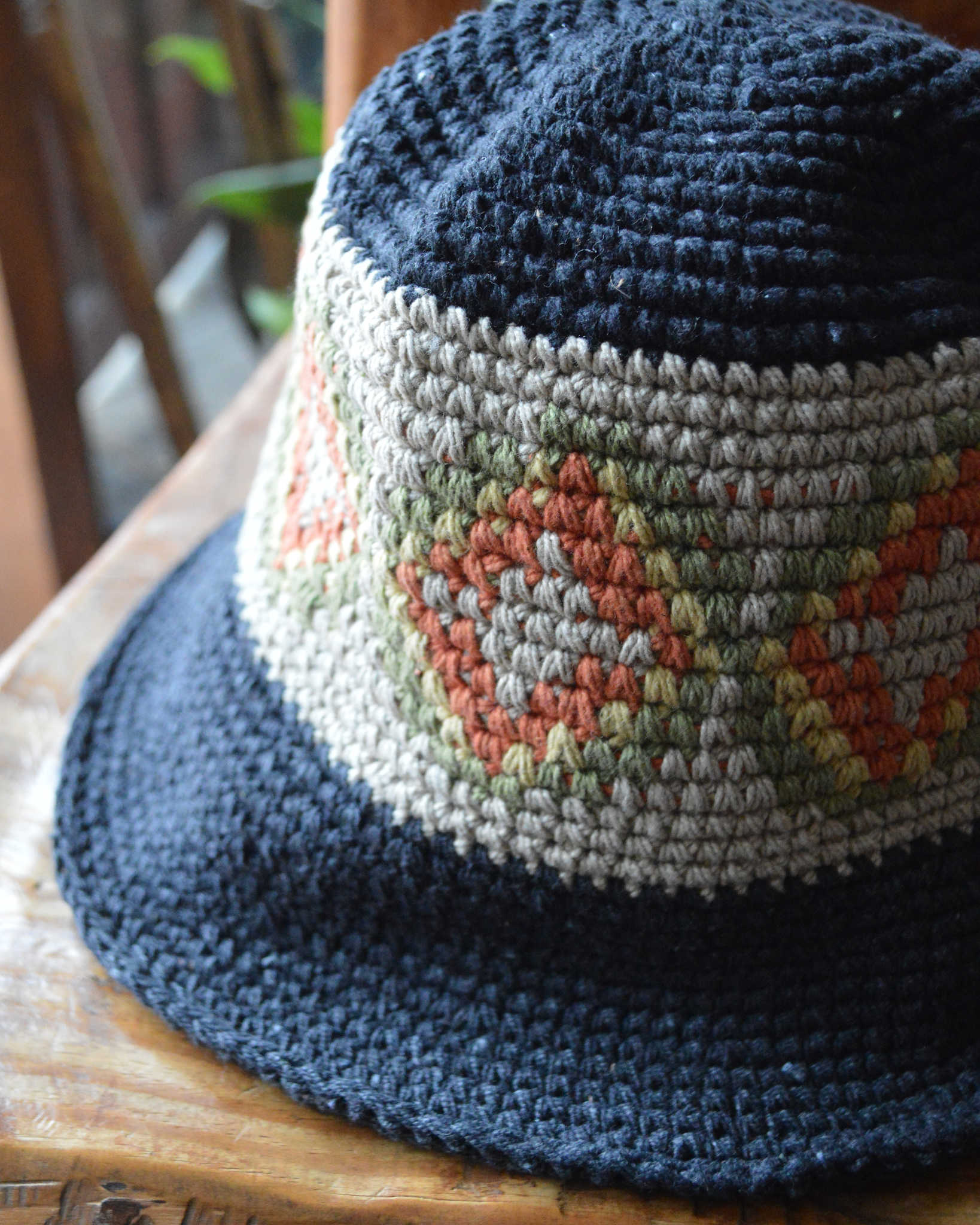 HAVE A GRATEFUL DAY ハブアグレイトフルデイ / CROCHET HAT クロシェハット