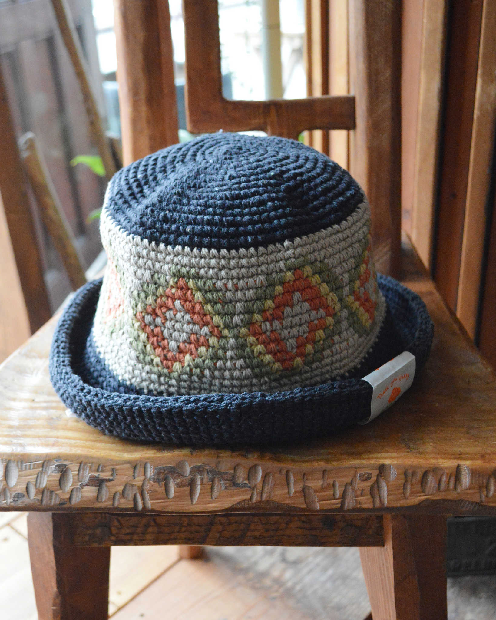 HAVE A GRATEFUL DAY ハブアグレイトフルデイ / CROCHET HAT クロシェハット