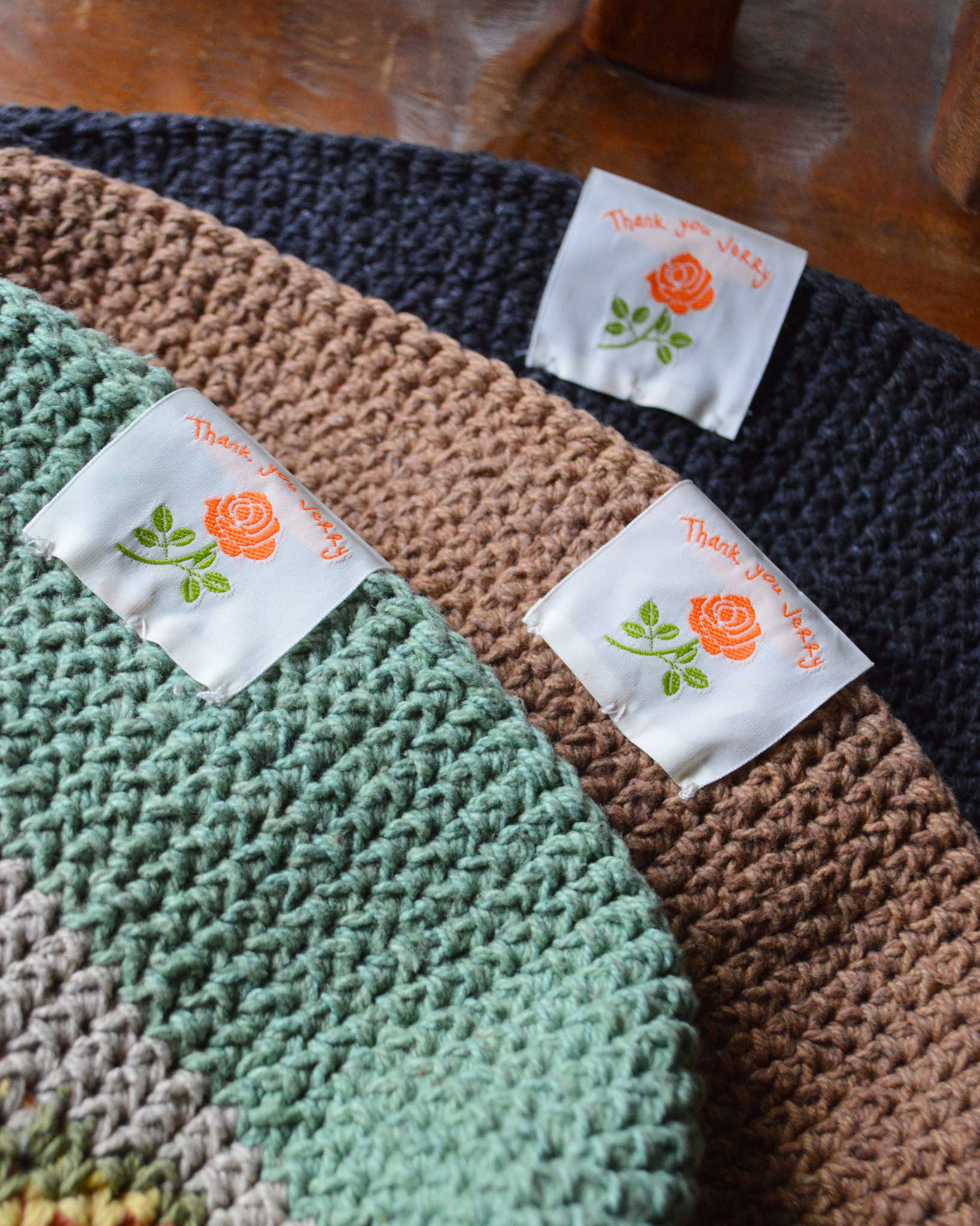 HAVE A GRATEFUL DAY ハブアグレイトフルデイ / CROCHET HAT クロシェハット