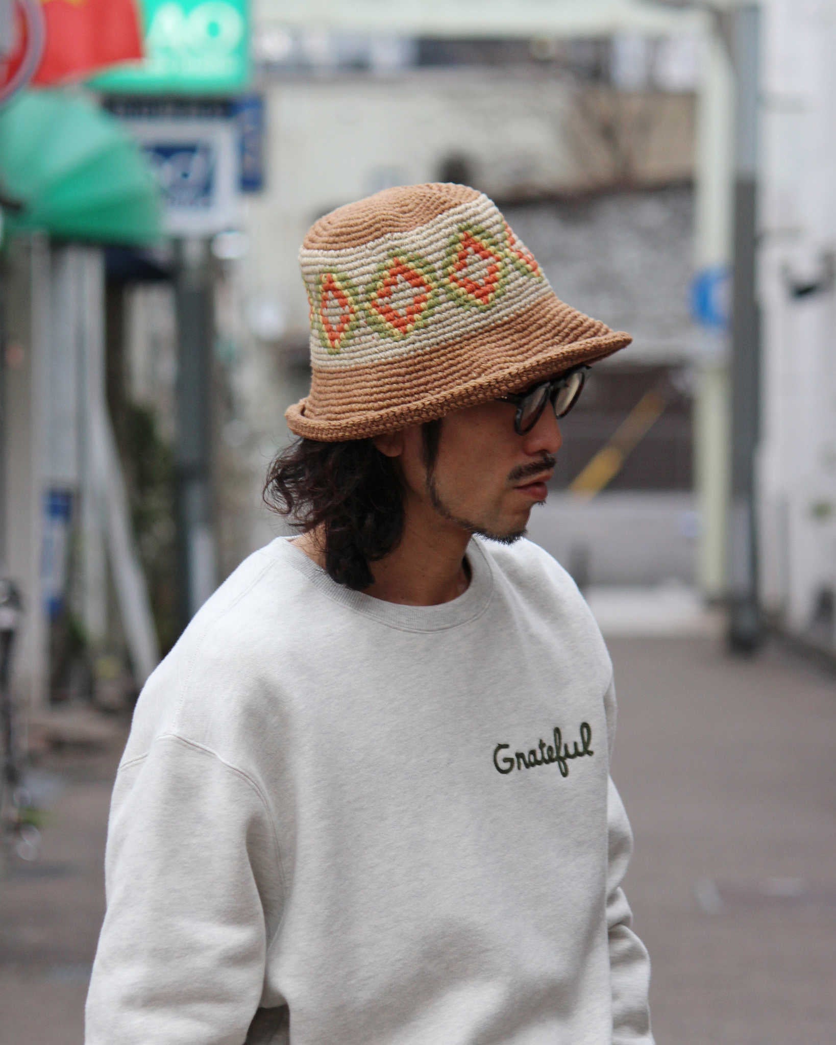 HAVE A GRATEFUL DAY ハブアグレイトフルデイ / CROCHET HAT クロシェハット