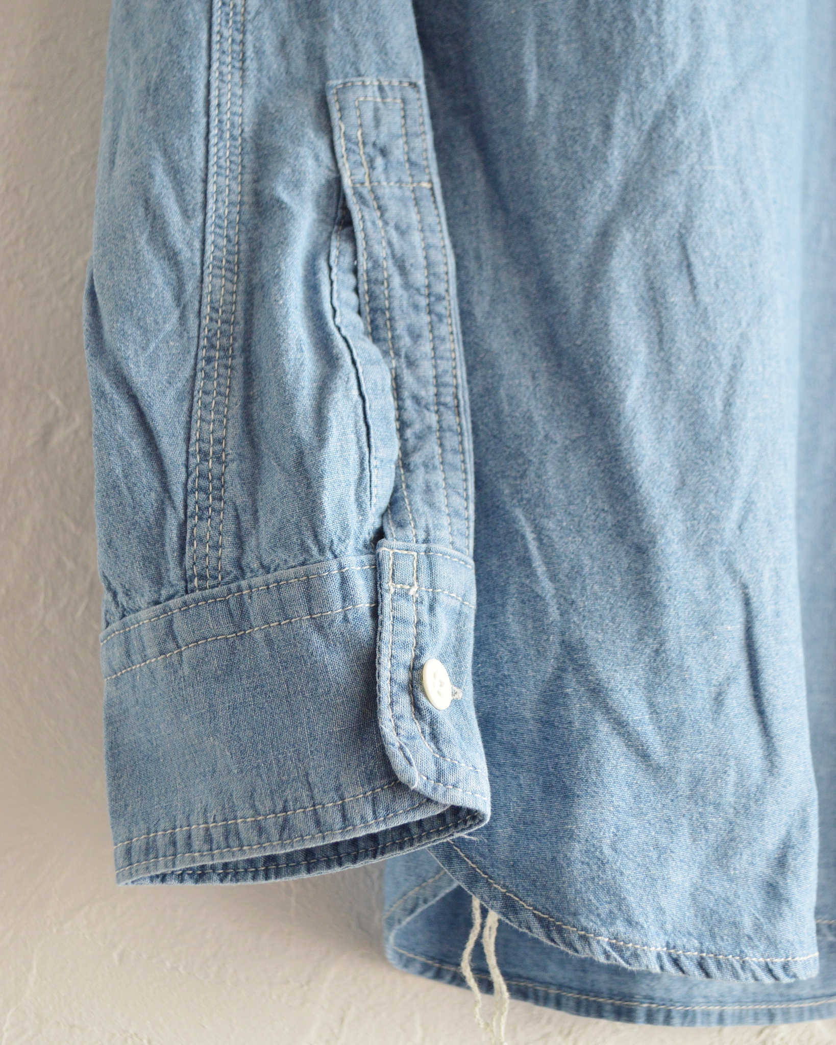 GOHEMP ゴーヘンプ / WORK ON SHIRTS ワークオンシャツ (BLUE)