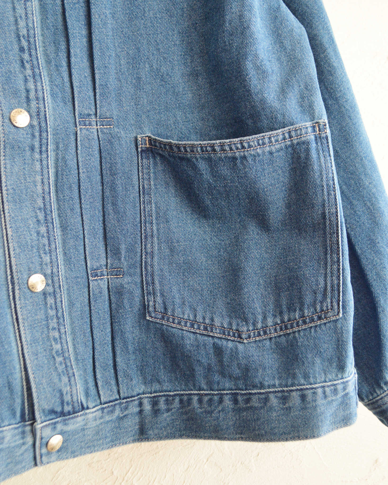 Nasngwam.×GOHEMP ナスングワム ゴーヘンプ / ATELIER DENIM JACKET アトリエデニムジャケット (USED WASH ユーズドウォッシュ)