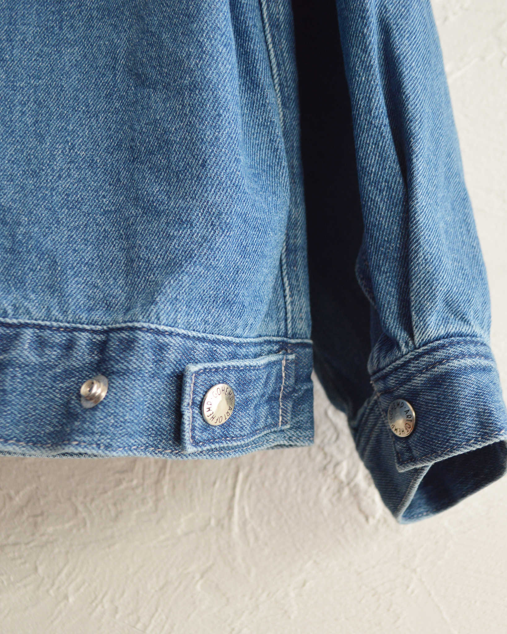 Nasngwam.×GOHEMP ナスングワム ゴーヘンプ / ATELIER DENIM JACKET アトリエデニムジャケット (USED WASH ユーズドウォッシュ)