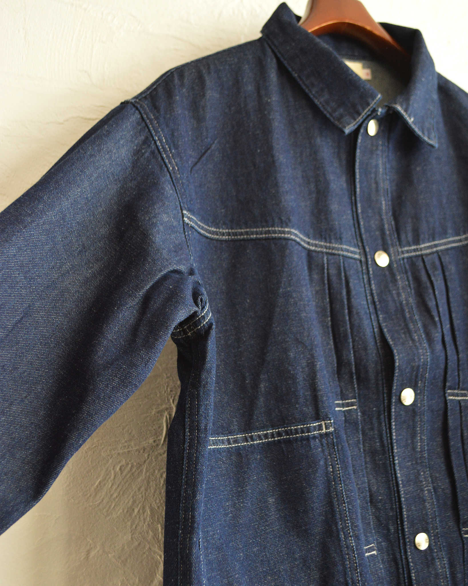 Nasngwam.×GOHEMP ナスングワム ゴーヘンプ / ATELIER DENIM JACKET アトリエデニムジャケット (ONE WASH ワンウォッシュ)