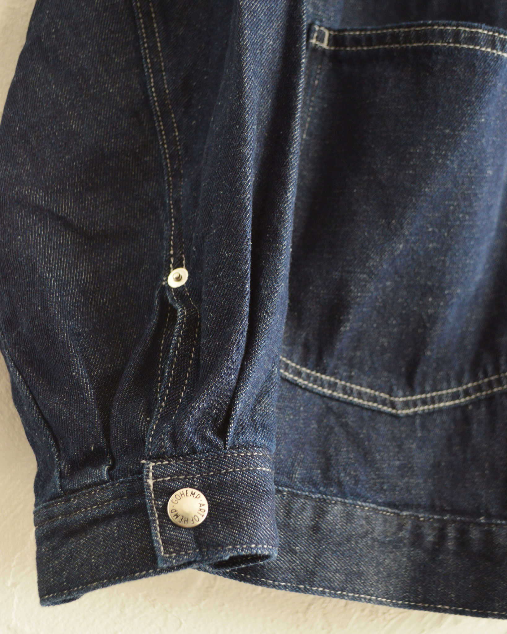 Nasngwam.×GOHEMP ナスングワム ゴーヘンプ / ATELIER DENIM JACKET アトリエデニムジャケット (ONE WASH ワンウォッシュ)