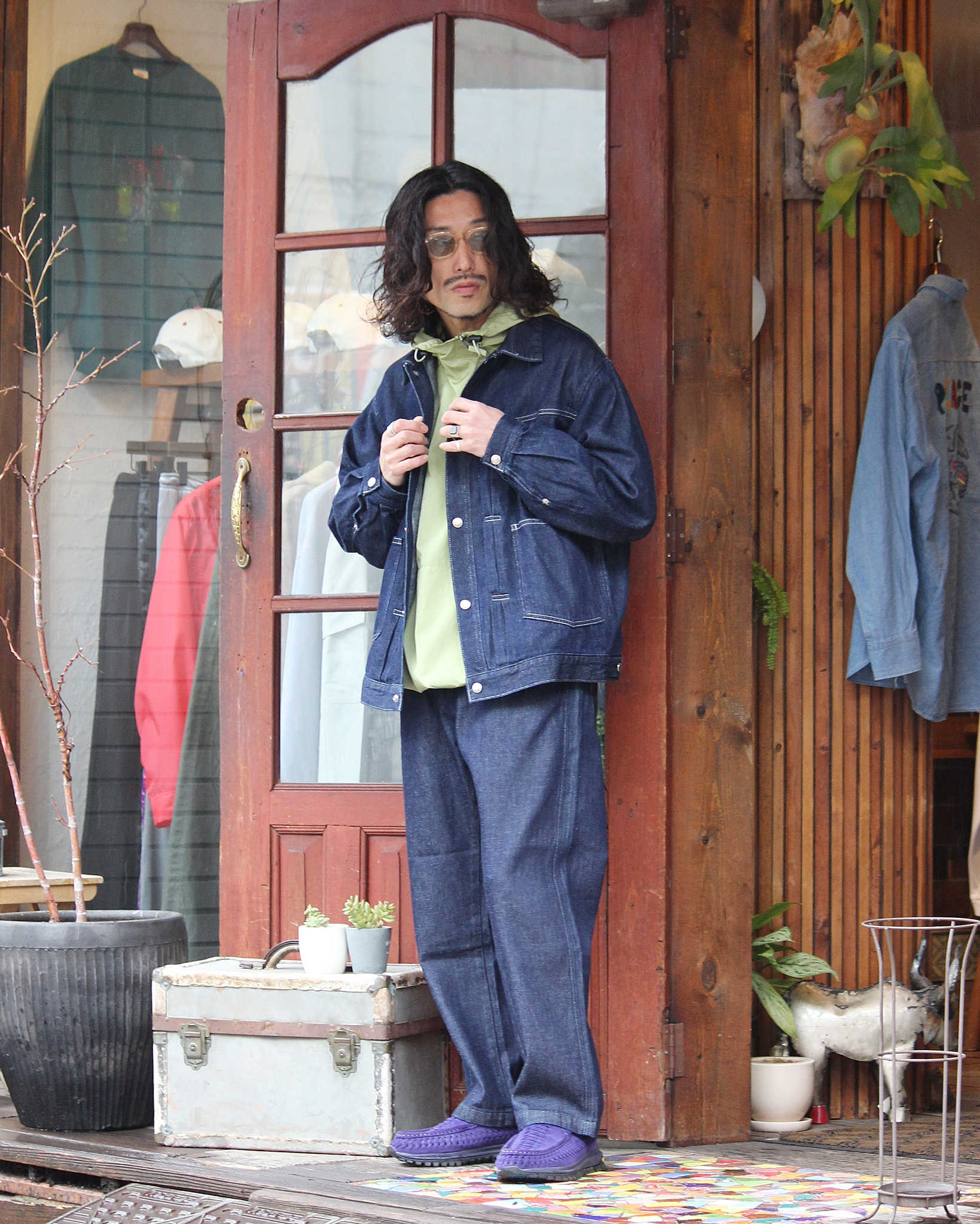 GOHEMP ゴーヘンプ / EASY STRAIGHT PANTS イージーストレートパンツ (ONE WASH ワンウォッシュ)