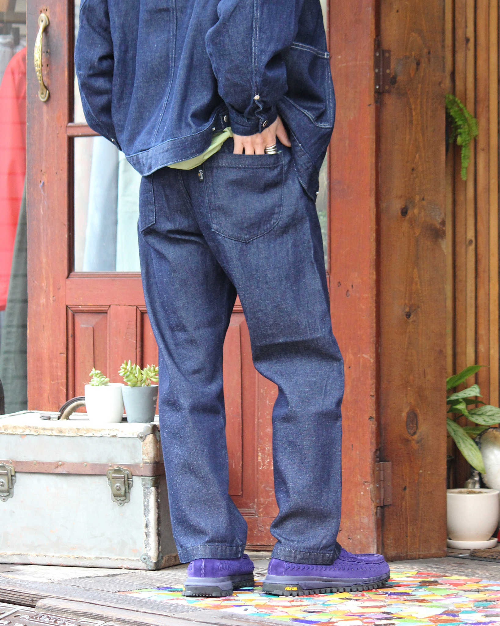 GOHEMP ゴーヘンプ / EASY STRAIGHT PANTS イージーストレートパンツ (ONE WASH ワンウォッシュ)