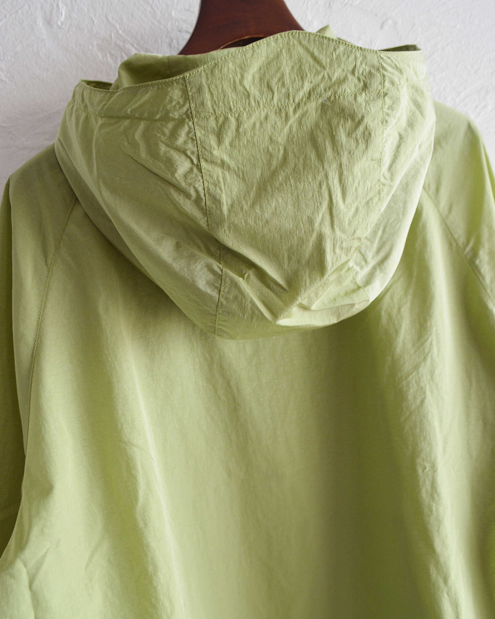 AXESQUIN アクシーズクイーン / NYLON TAFFETA BIAS ZIP JACKET ナイロンタフタバイアスジップジャケット (MINT ミント)