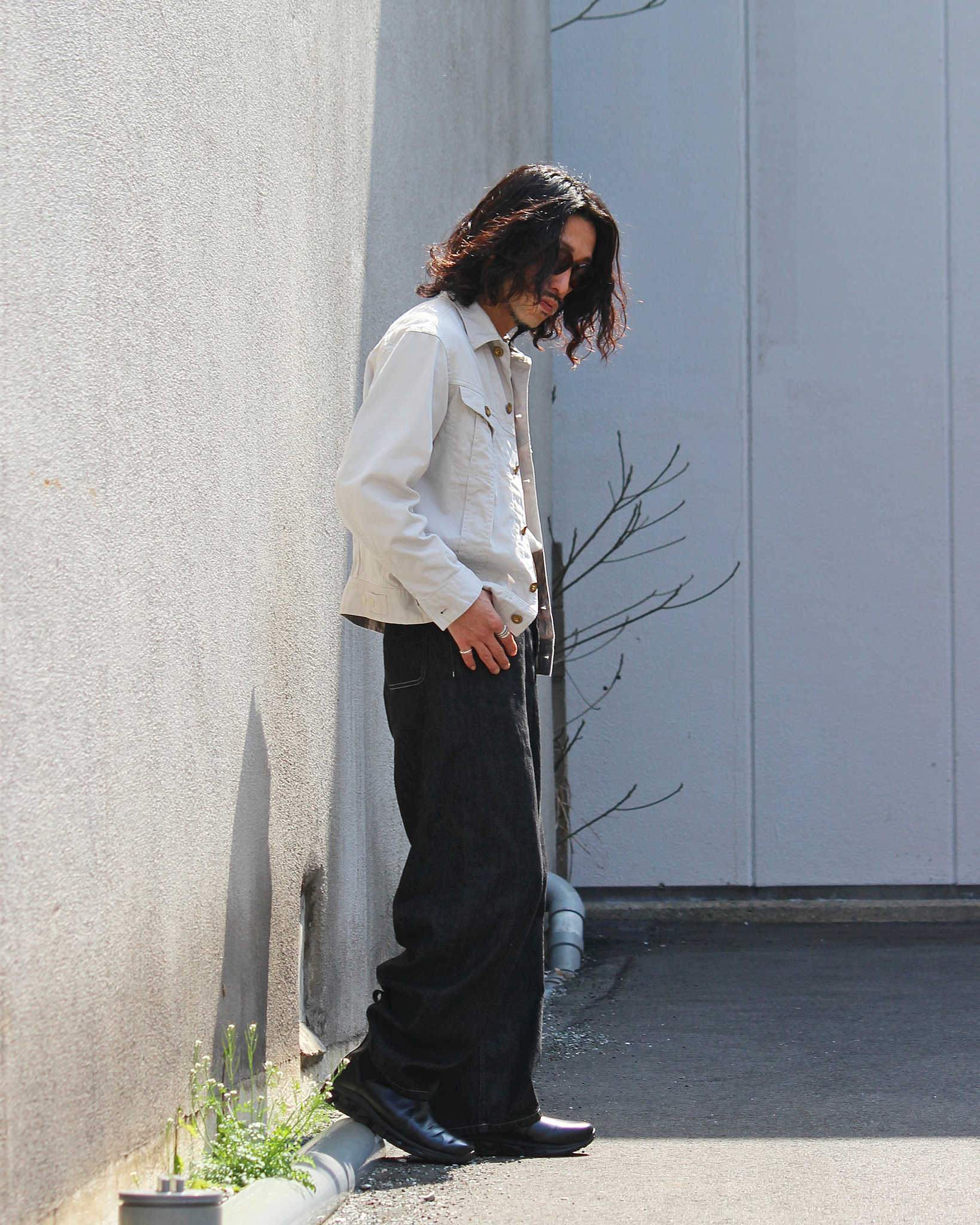 C.M.P,Y シーエムピーワイ / #9 -8oz Denim Pants- 8オンスデニムパンツ (BLACK ブラック)