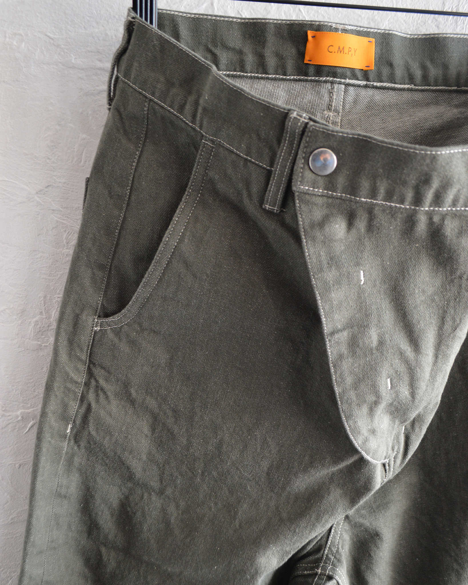 C.M.P,Y シーエムピーワイ / #3 -12oz Denim Pants- 12オンスデニムパンツ (GREEN グリーン)