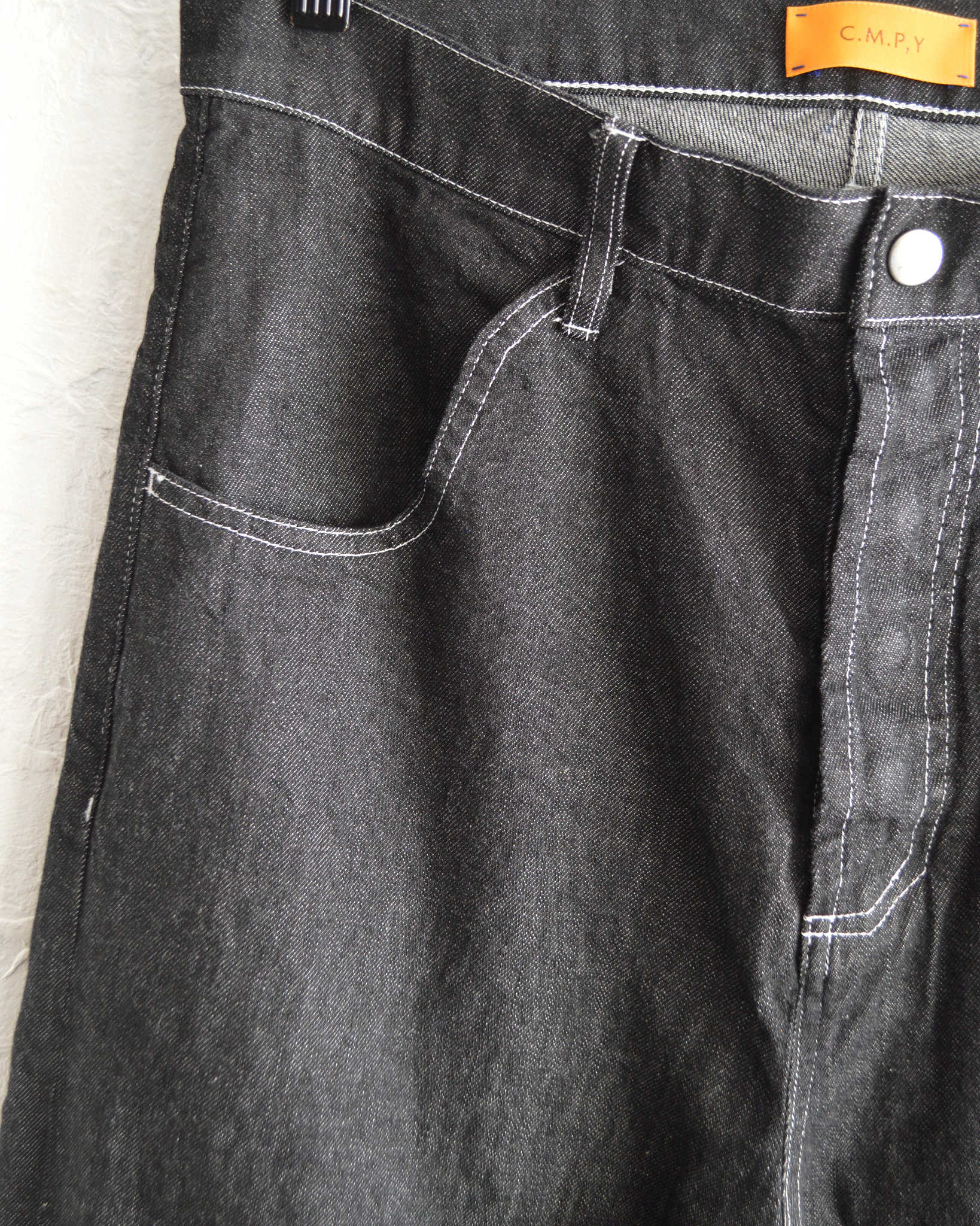 C.M.P,Y シーエムピーワイ / #9 -8oz Denim Pants- 8オンスデニムパンツ (BLACK ブラック)
