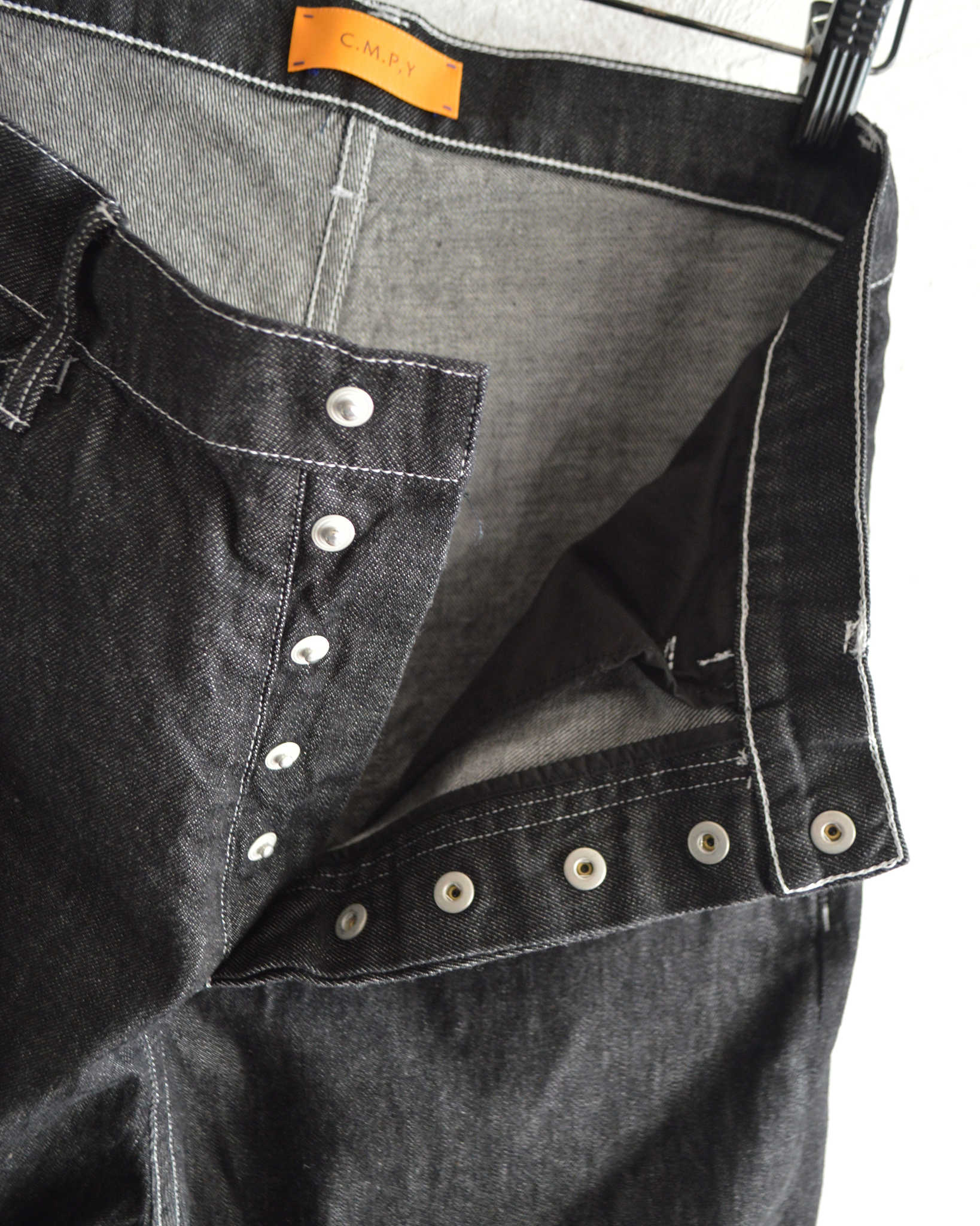 C.M.P,Y シーエムピーワイ / #9 -8oz Denim Pants- 8オンスデニムパンツ (BLACK ブラック)