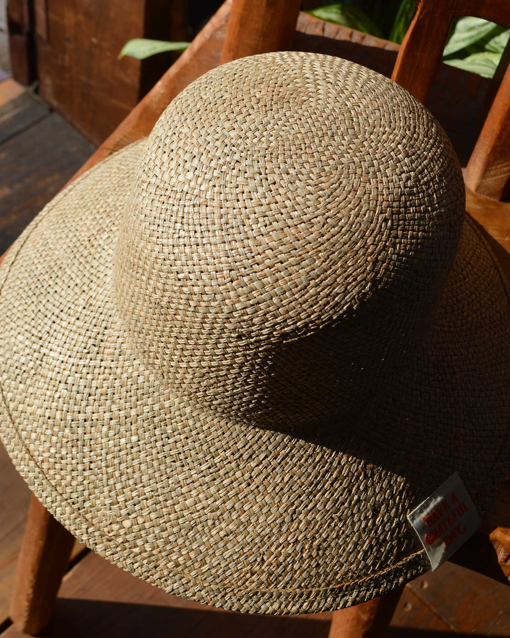 HAVE A GRATEFUL DAY ハブアグレイトフルデイ / STRAW HAT ストローハット(NATURAL ナチュラル)