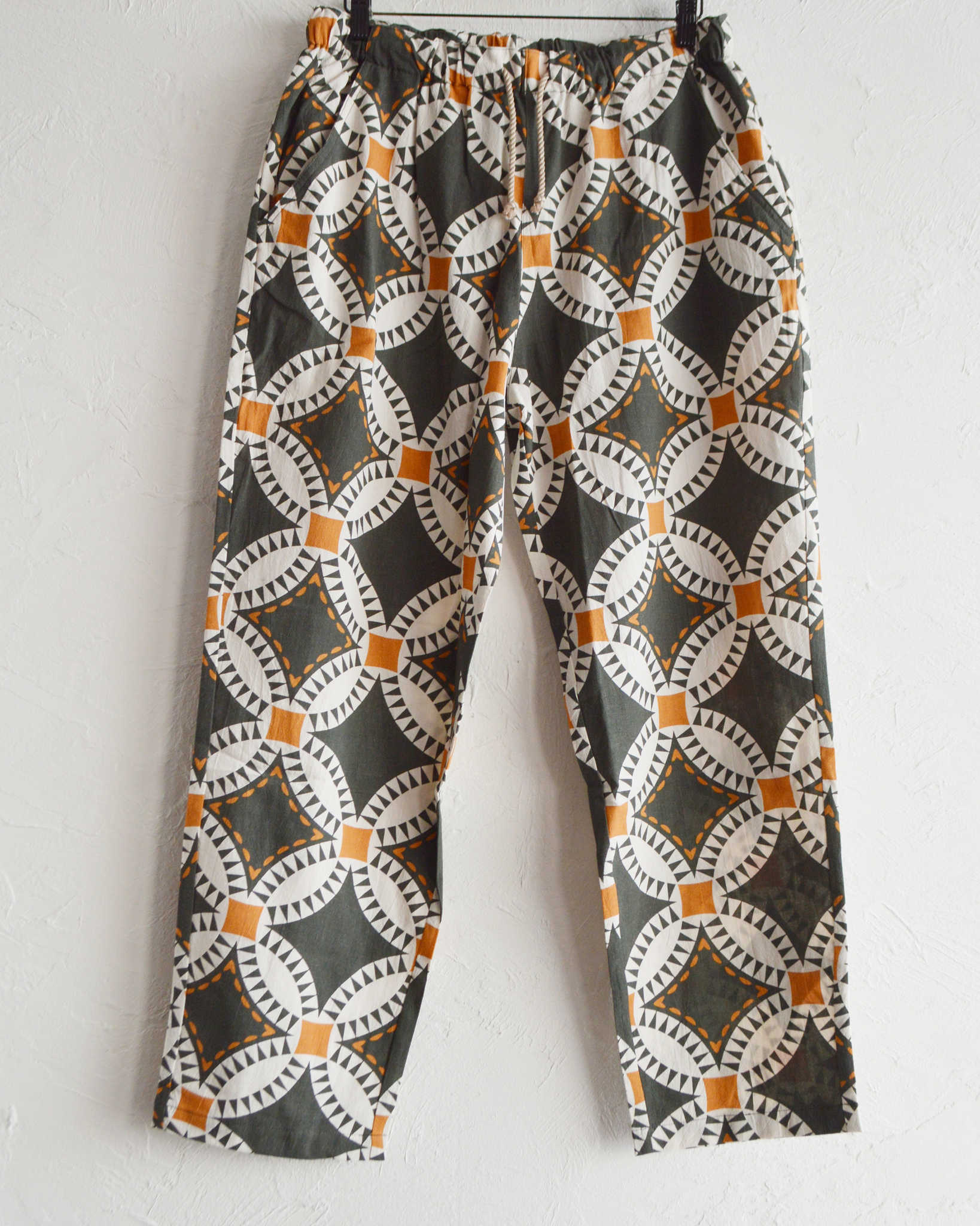 HAVE A GRATEFUL DAY ハブアグレイトフルデイ / AMPLE EASY PANTS アンプルイージーパンツ (BLACK ブラック)