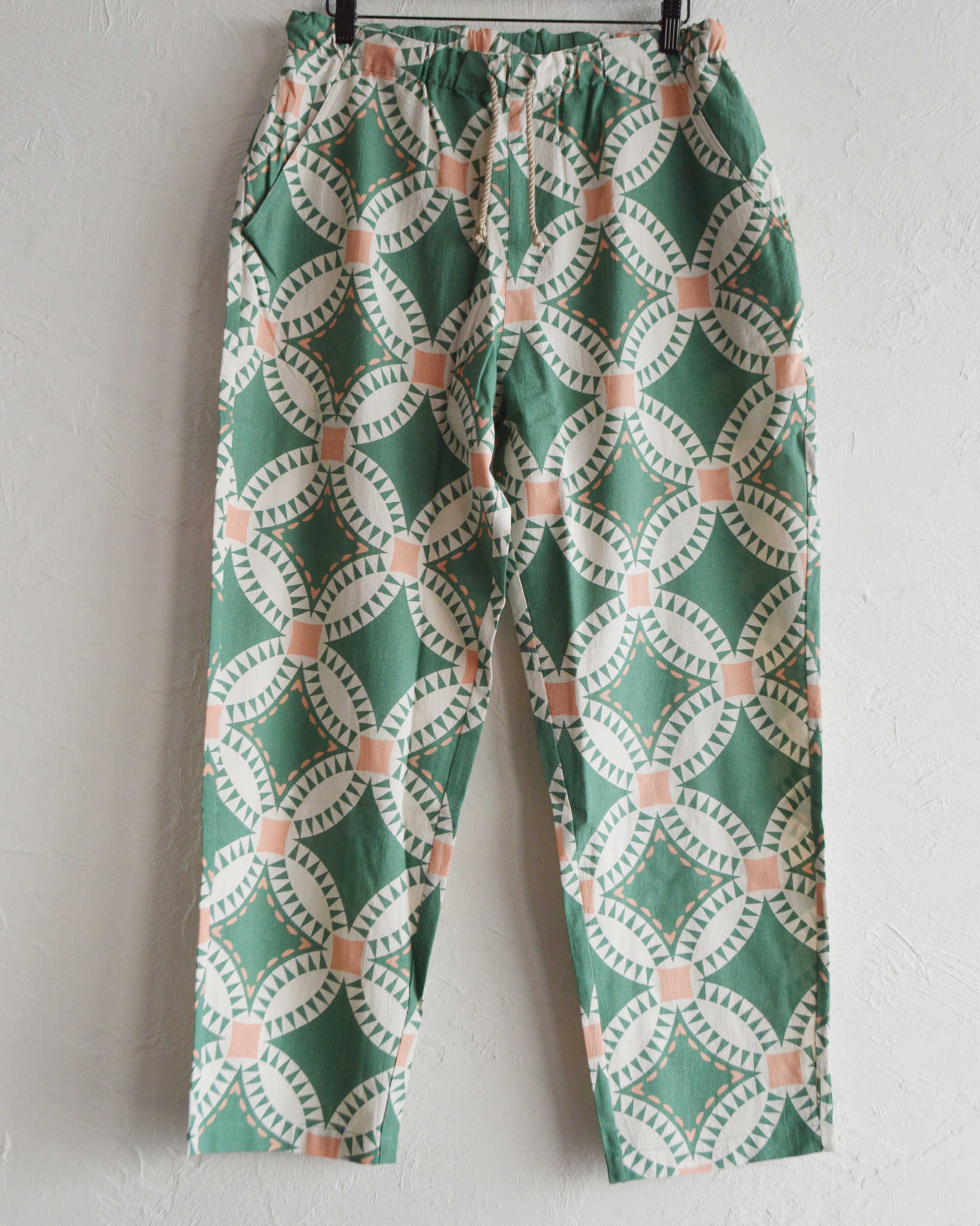 HAVE A GRATEFUL DAY ハブアグレイトフルデイ / AMPLE EASY PANTS アンプルイージーパンツ (GREEN グリーン)