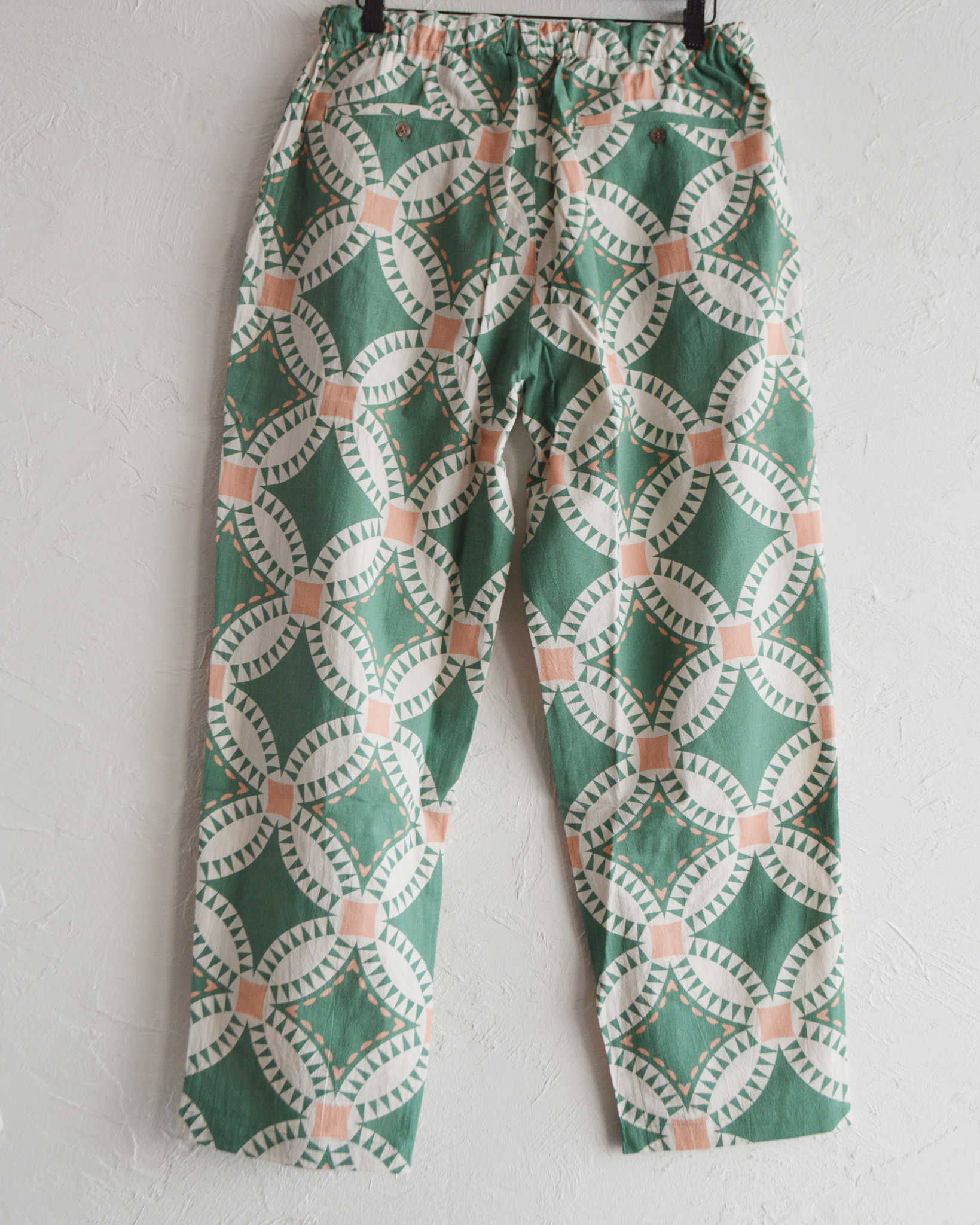 HAVE A GRATEFUL DAY ハブアグレイトフルデイ / AMPLE EASY PANTS アンプルイージーパンツ (GREEN グリーン)