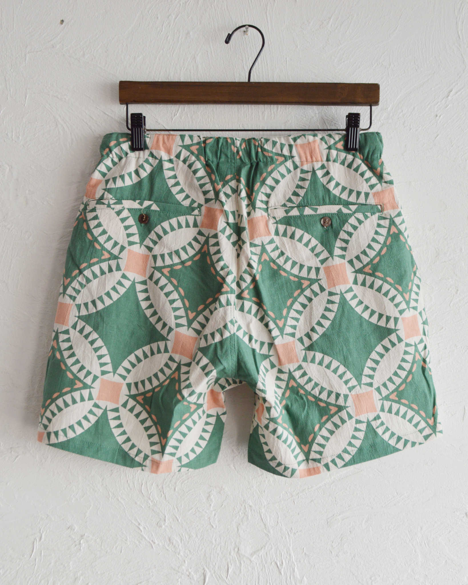 HAVE A GRATEFUL DAY ハブアグレイトフルデイ / EASY SHORTS (GREEN グリーン)