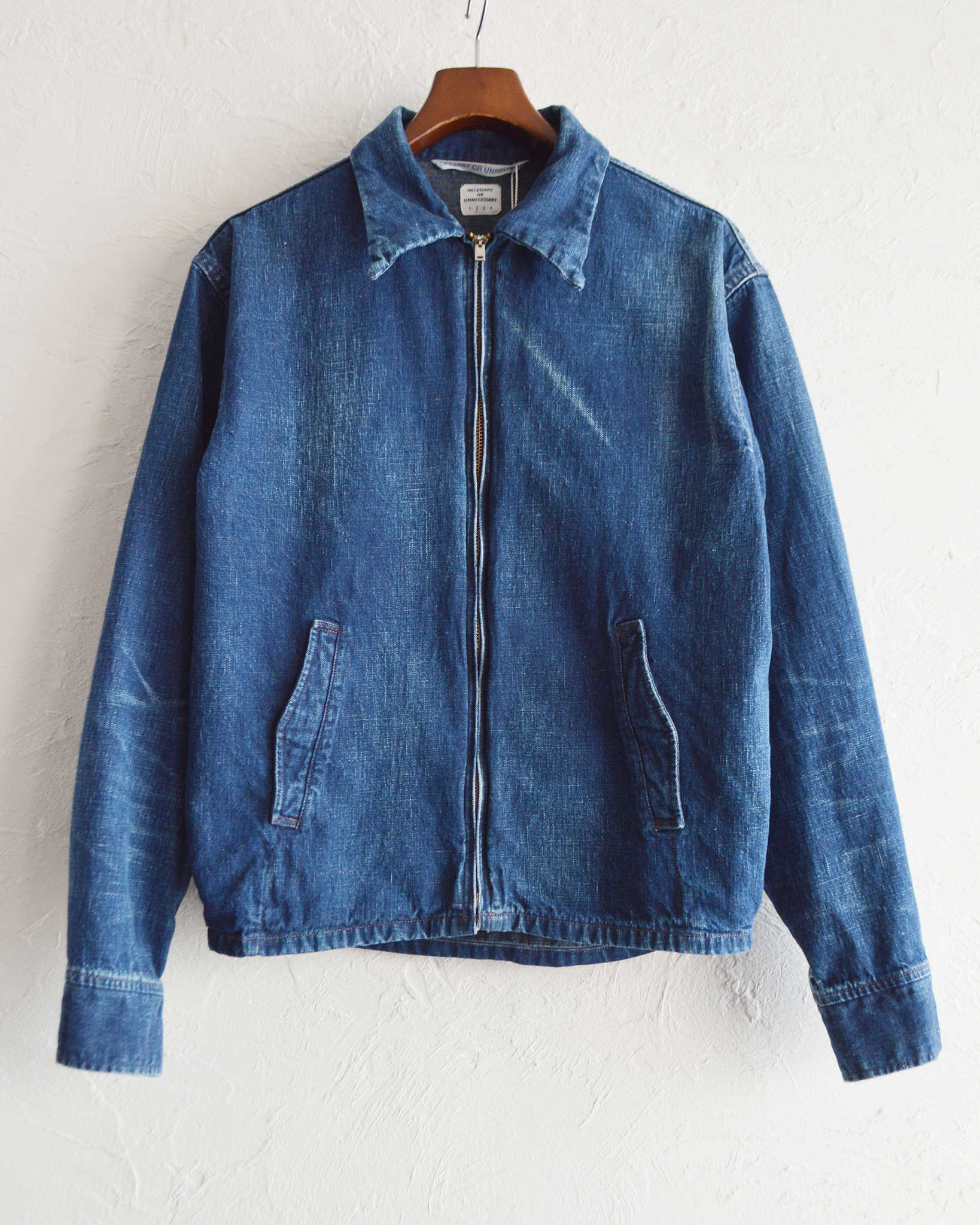 necessary or unnecessary ネセサリーオアアンネセサリー N.O.UN ナウン / TOWN DENIM VINTAGE タウンデニムヴィンテージ (INDIGO インディゴ)