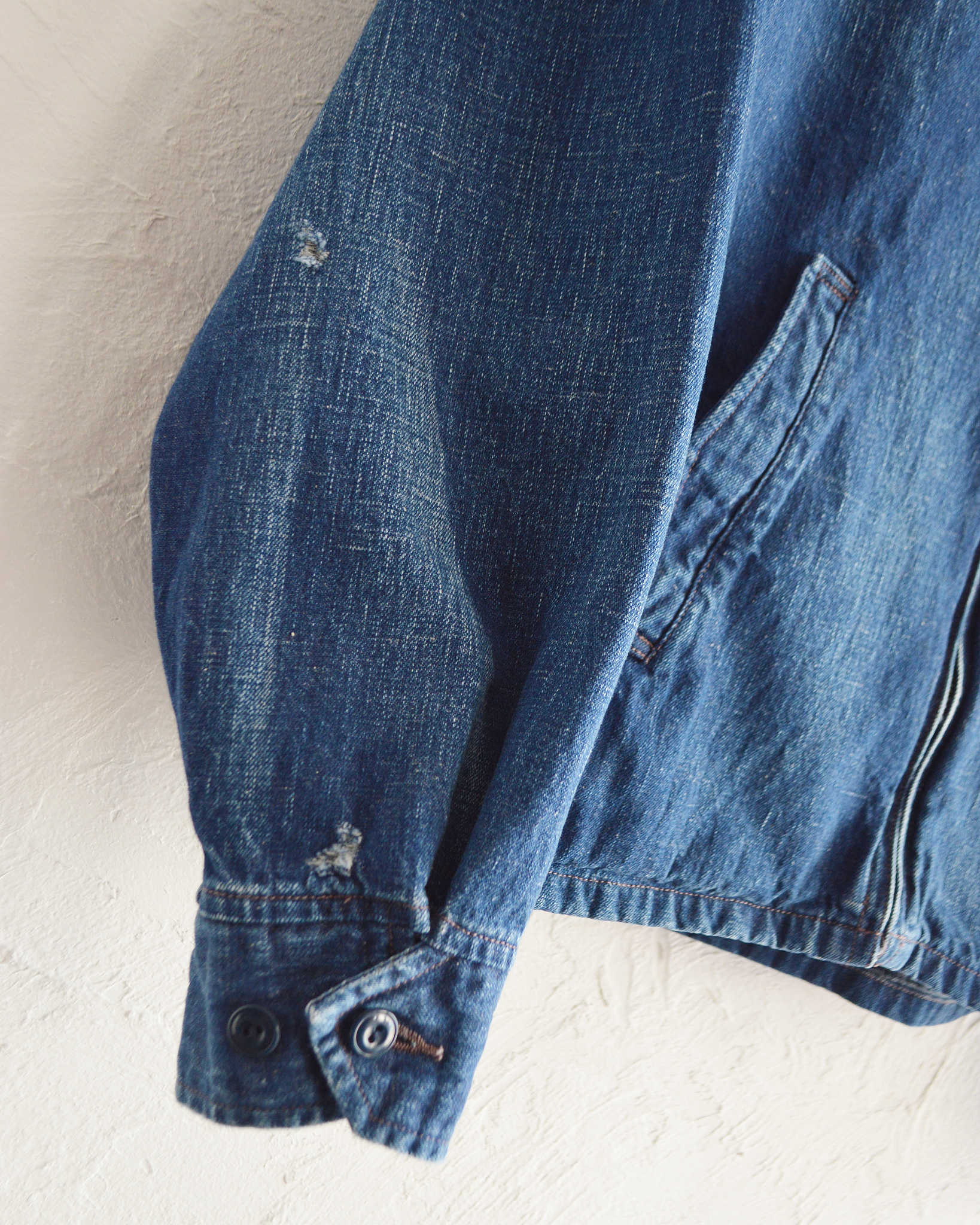 necessary or unnecessary ネセサリーオアアンネセサリー N.O.UN ナウン / TOWN DENIM VINTAGE タウンデニムヴィンテージ (INDIGO インディゴ)