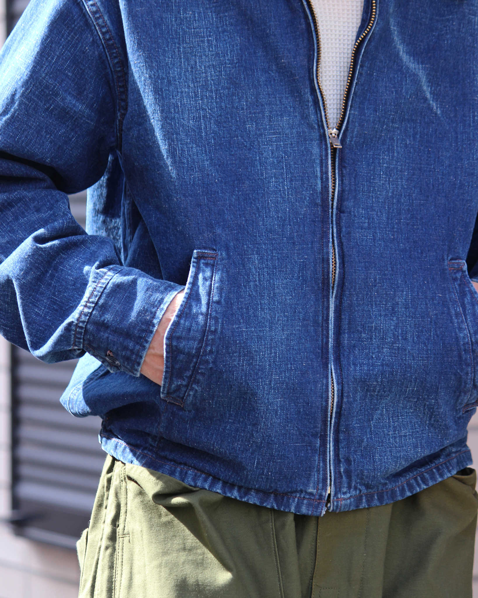 necessary or unnecessary ネセサリーオアアンネセサリー N.O.UN ナウン / TOWN DENIM VINTAGE タウンデニムヴィンテージ (INDIGO インディゴ)