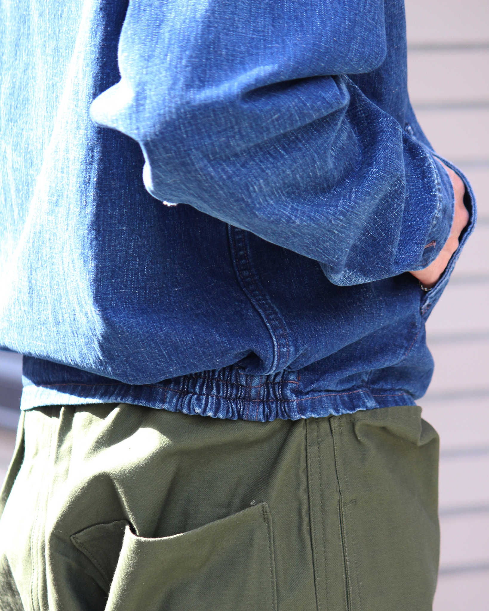 necessary or unnecessary ネセサリーオアアンネセサリー N.O.UN ナウン / TOWN DENIM VINTAGE タウンデニムヴィンテージ (INDIGO インディゴ)