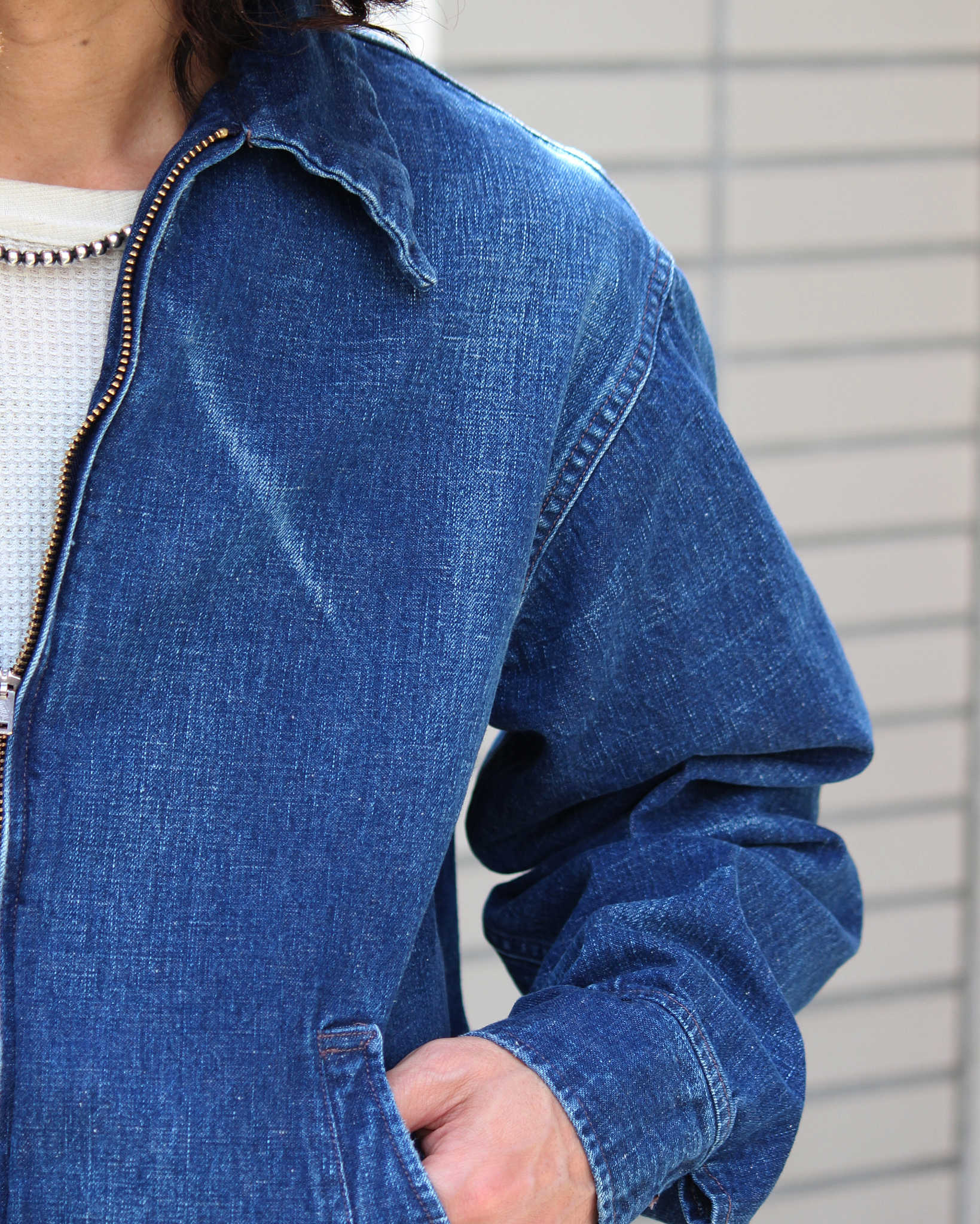 necessary or unnecessary ネセサリーオアアンネセサリー N.O.UN ナウン / TOWN DENIM VINTAGE タウンデニムヴィンテージ (INDIGO インディゴ)