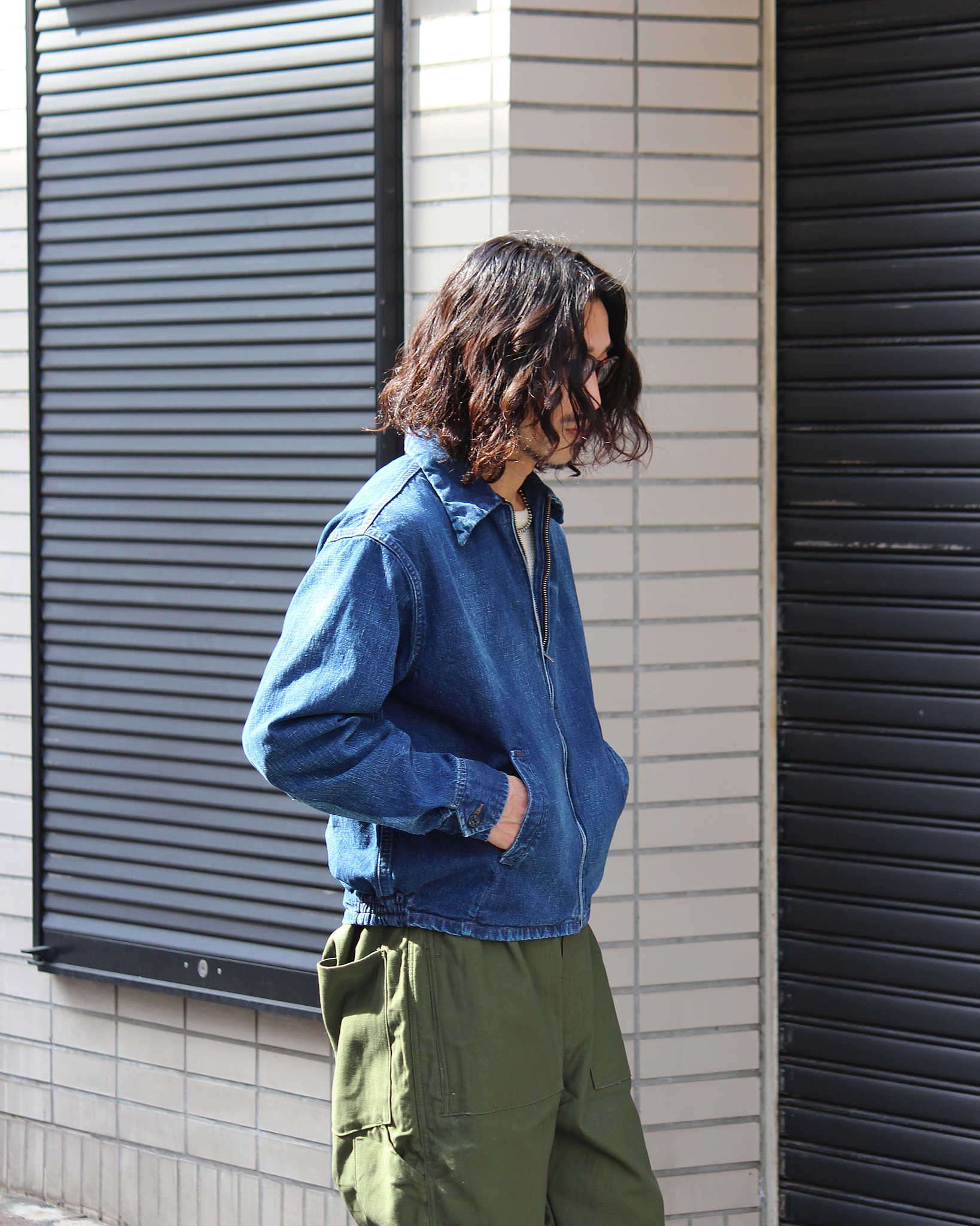 necessary or unnecessary ネセサリーオアアンネセサリー N.O.UN ナウン / TOWN DENIM VINTAGE タウンデニムヴィンテージ (INDIGO インディゴ)