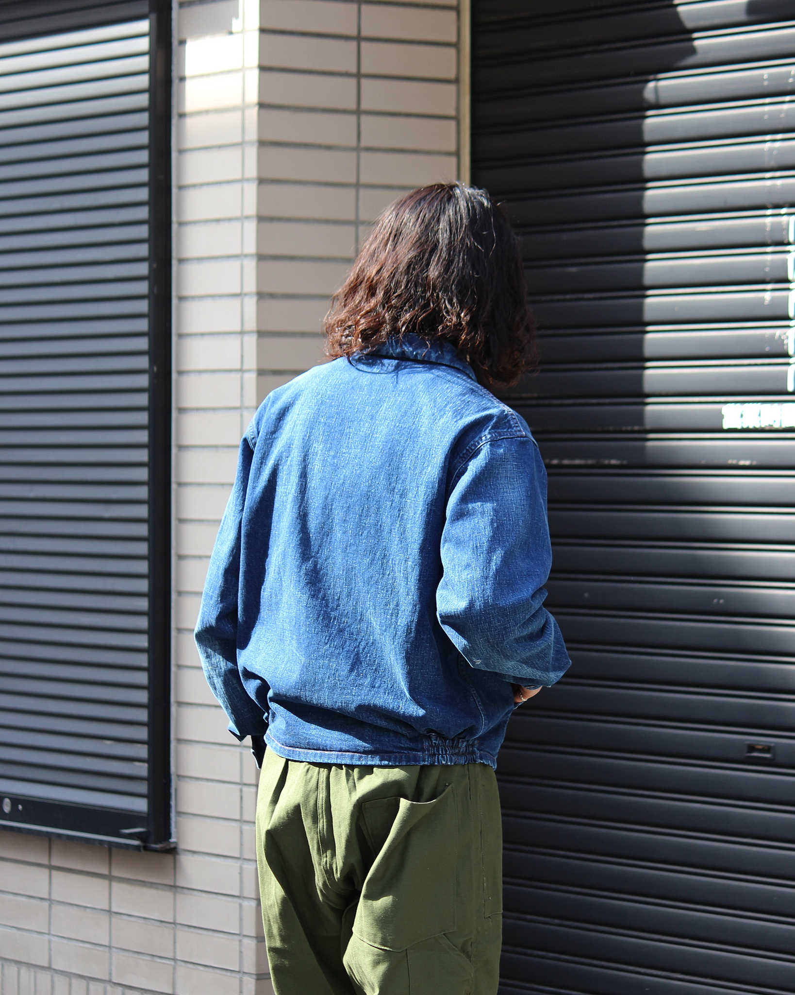 necessary or unnecessary ネセサリーオアアンネセサリー N.O.UN ナウン / TOWN DENIM VINTAGE タウンデニムヴィンテージ (INDIGO インディゴ)