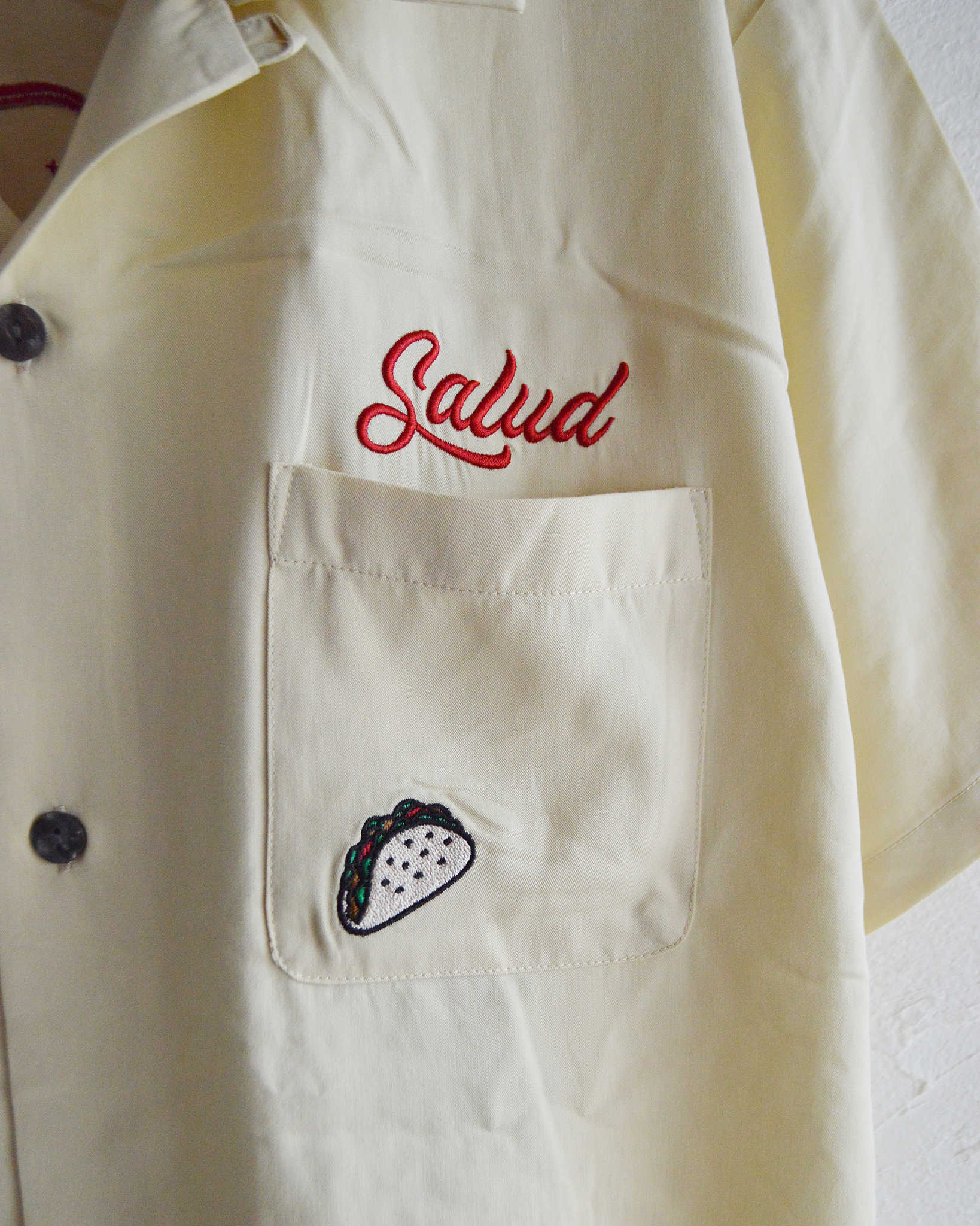 Nasngwam.×VAMOS TACOS ナスングワム バモスタコス / VAMOS SHIRTS バモスシャツ (NATURAL ナチュラル)