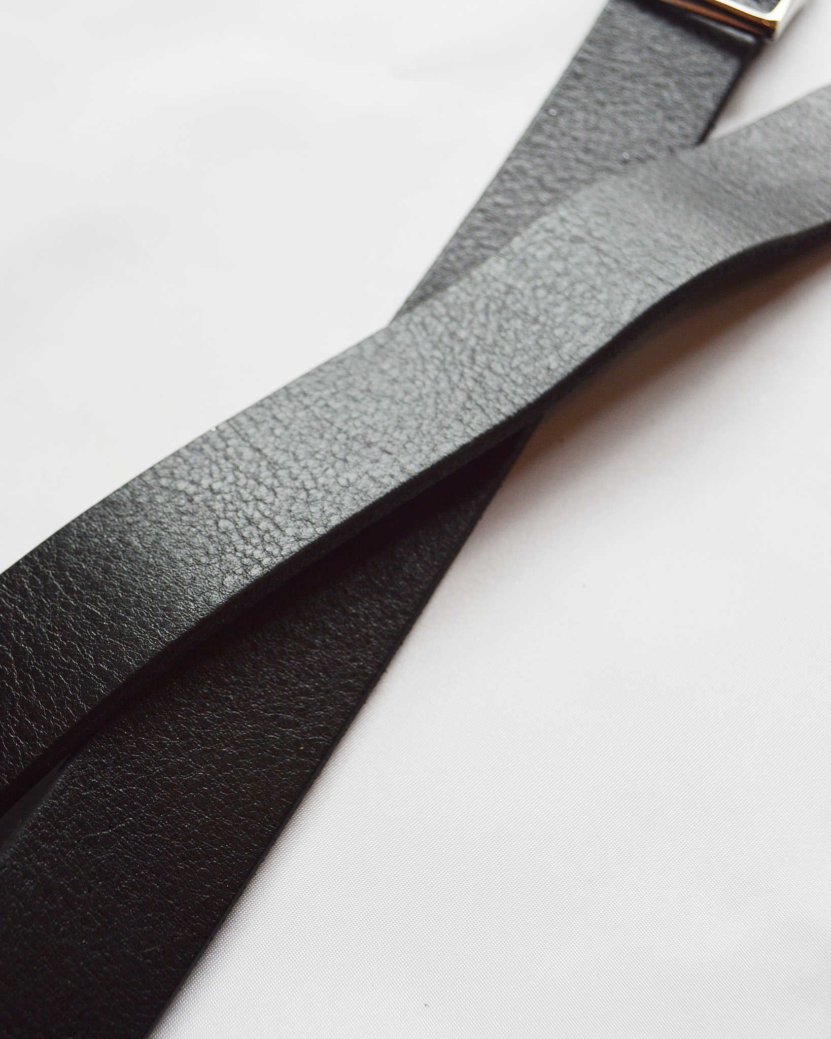 saranam サラナン / フリー中一ベルト (BLACK ブラック)