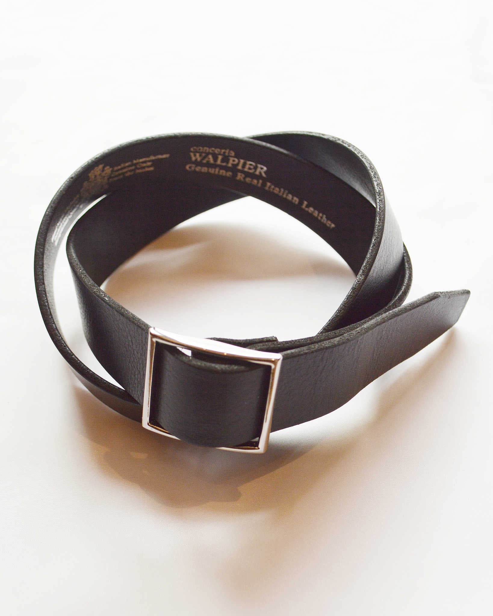 saranam サラナン / フリー中一ベルト (BLACK ブラック)