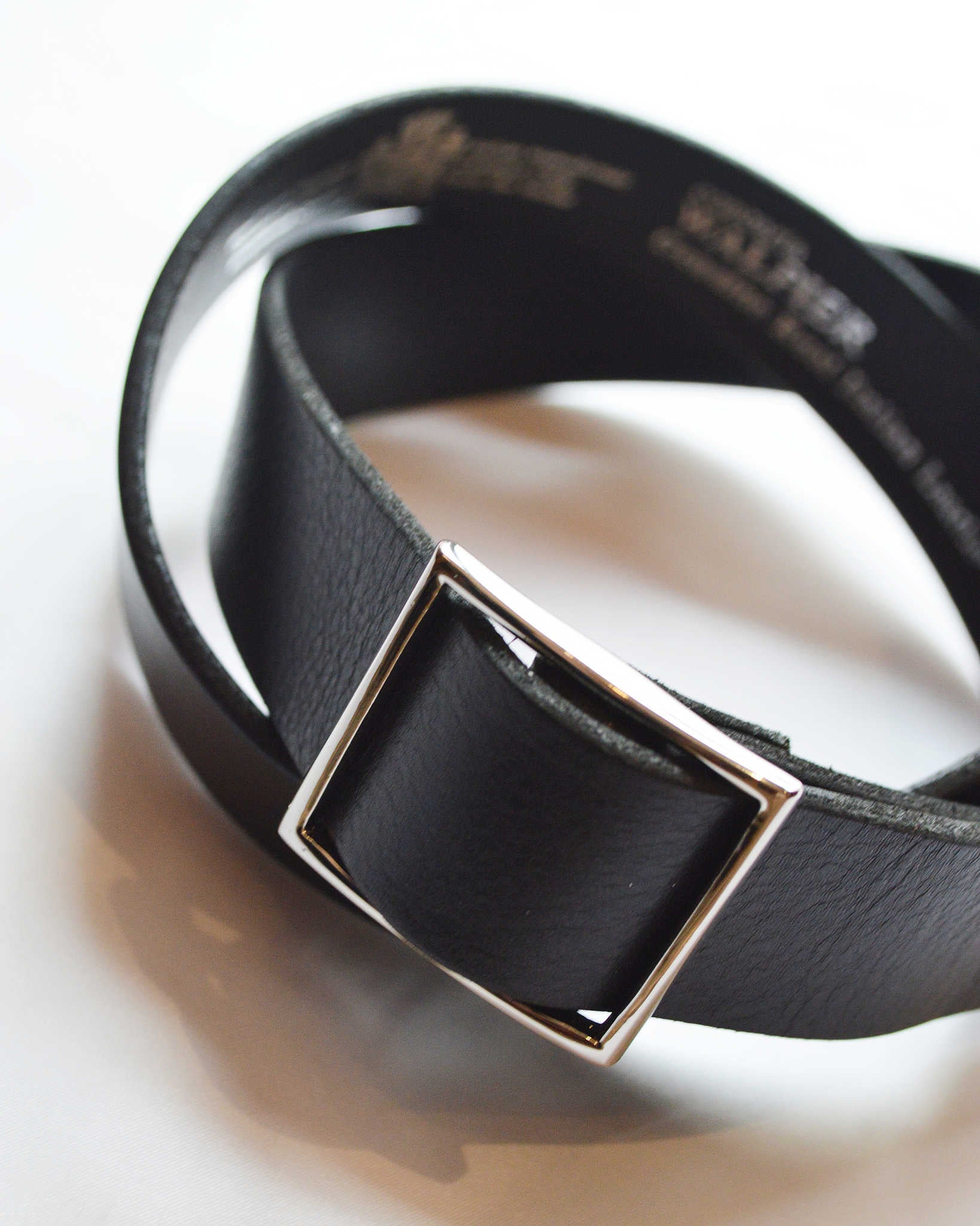 saranam サラナン / フリー中一ベルト (BLACK ブラック)