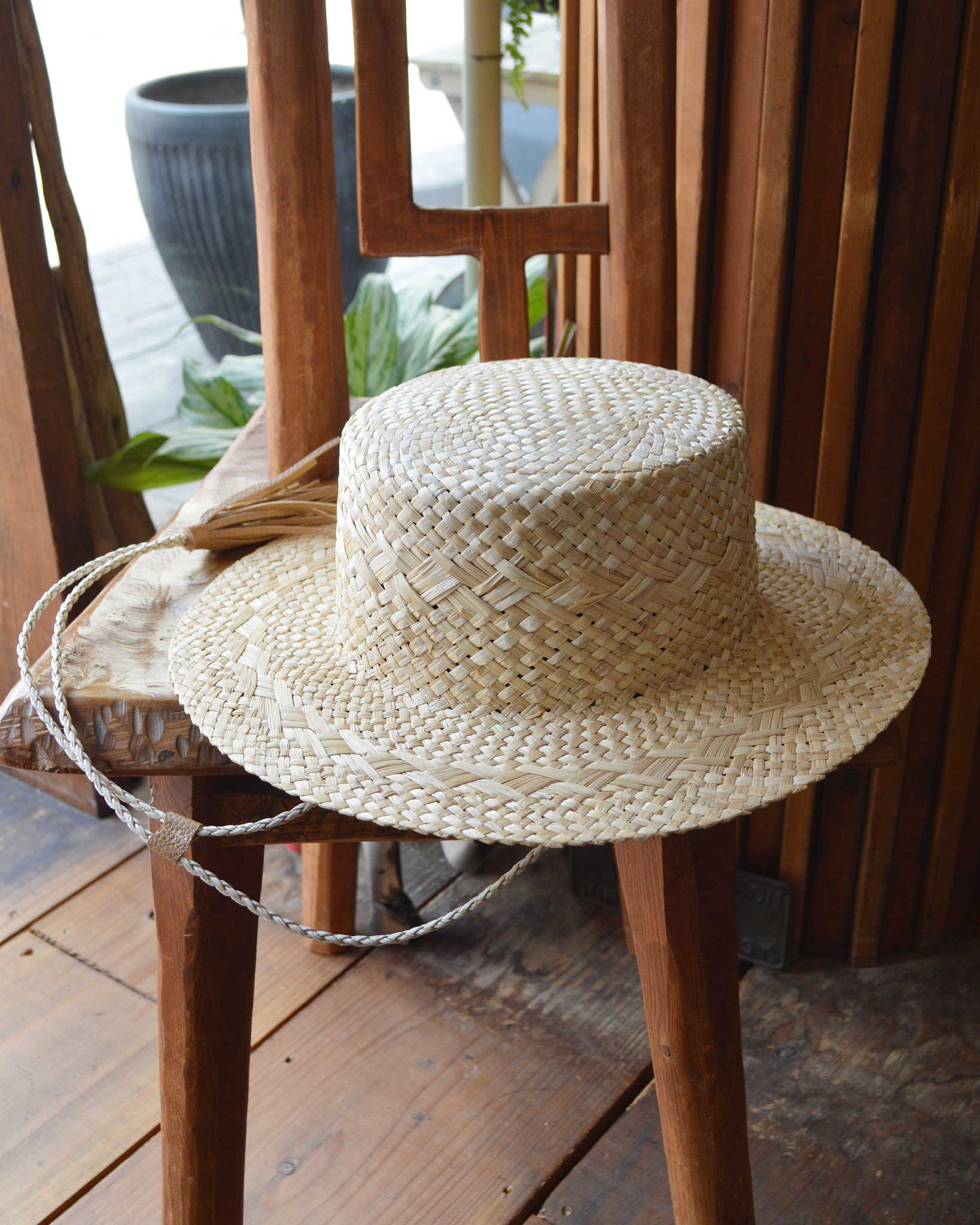 SUBLIME サブライム / RESORT BOATER HAT リゾートボーターハット (MOROCA ローガ)