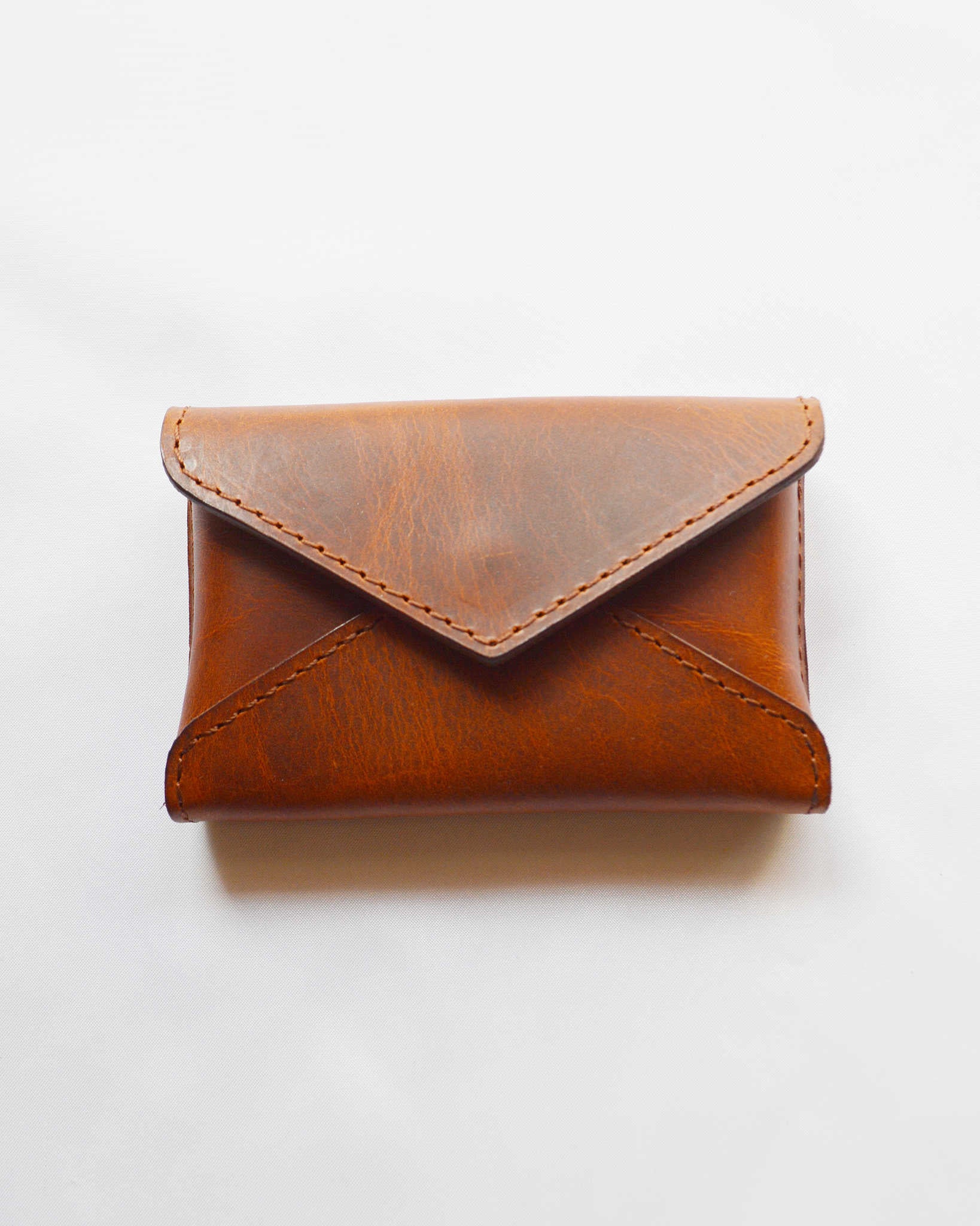 saranam サラナン / レターカードケース (BROWN ブラウン)