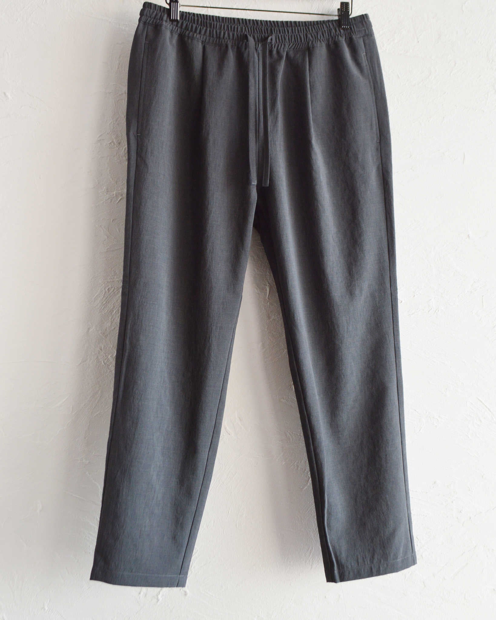 LAMOND ラモンド / SHARI PANTS シャリパンツ (CHAMBRAY BLACK シャンブレーブラック)