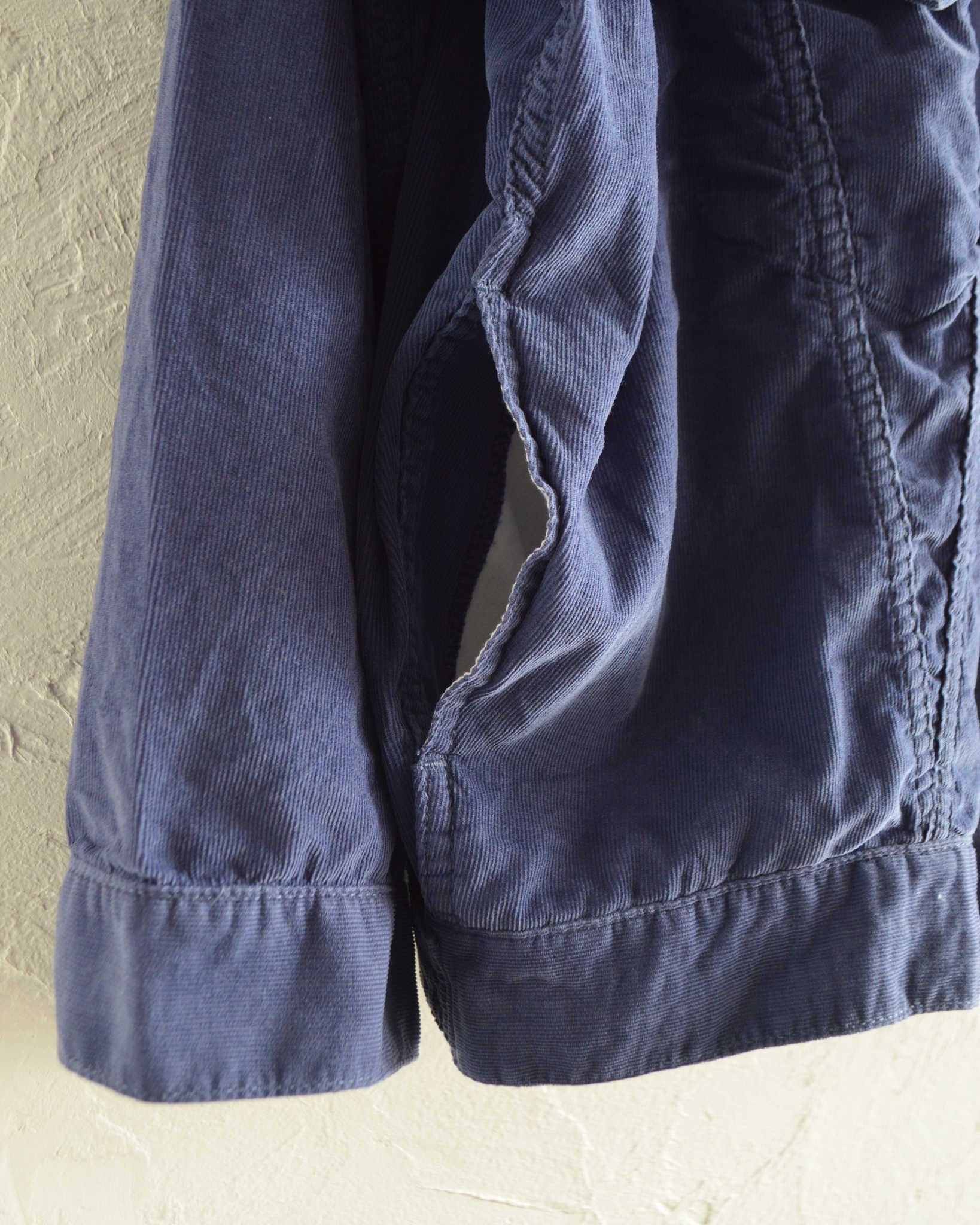 IMPRESTORE インプレストア / MARY マリー | 20W Corduroy Trucker Coat 20ウェールコーデュロイトラッカーコート (NAVY ネイビー)